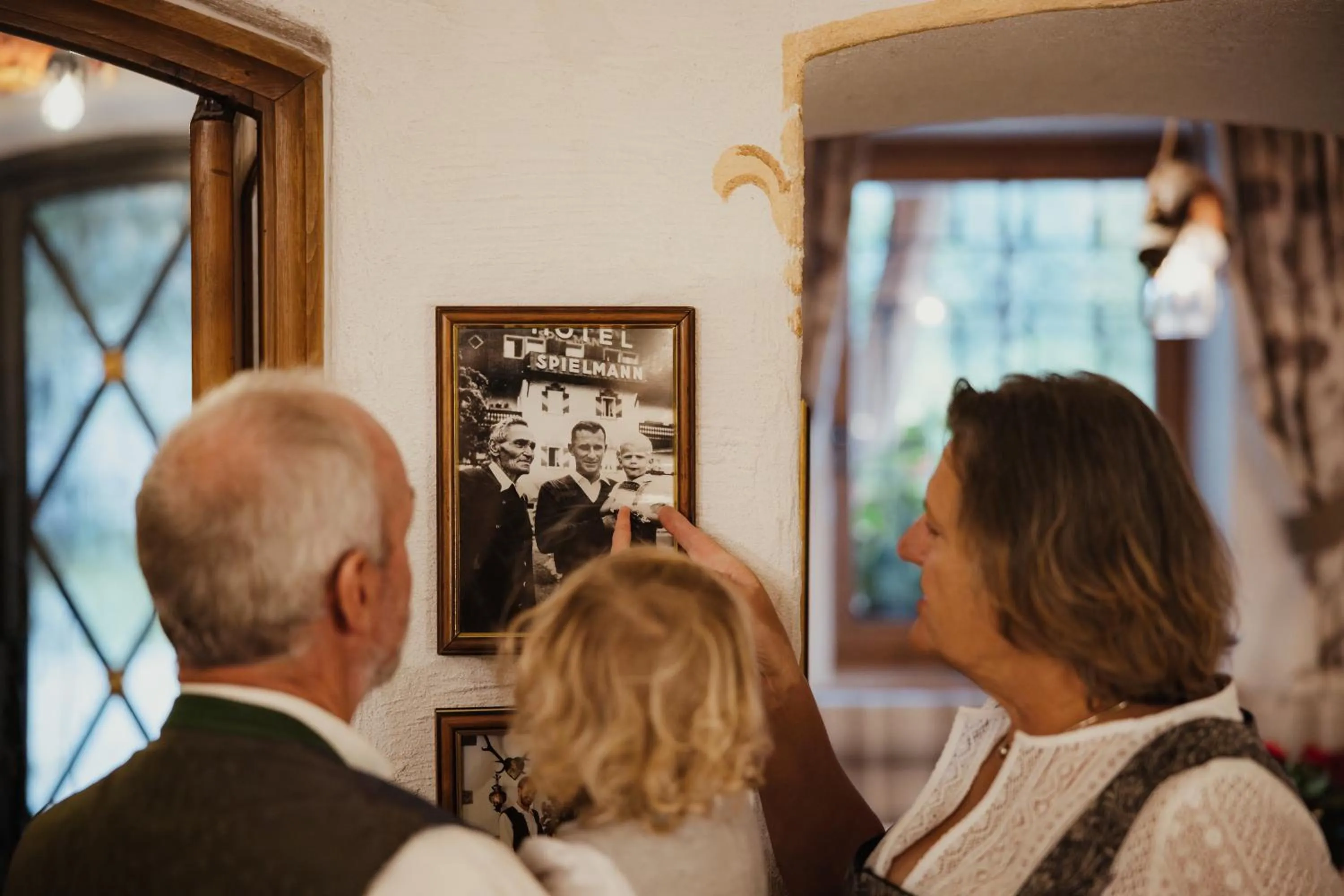 Decorative detail in Hotel Spielmann