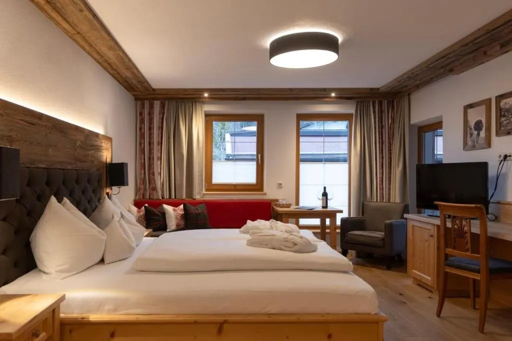 Bed in Hotel Spielmann