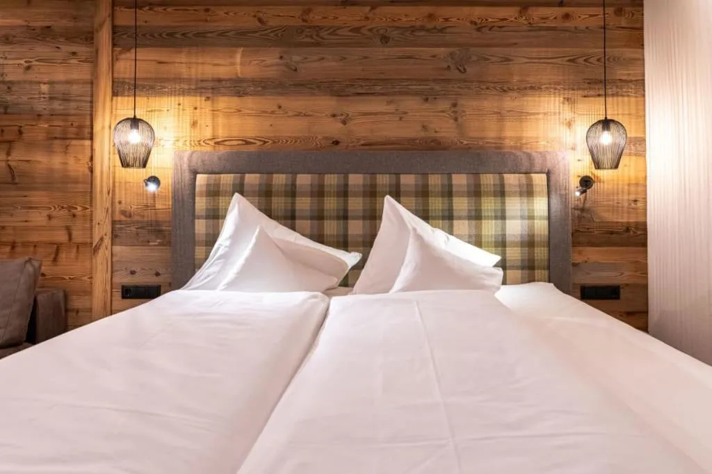 Bed in Hotel Spielmann