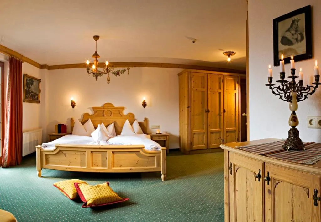 Bed in Hotel Spielmann