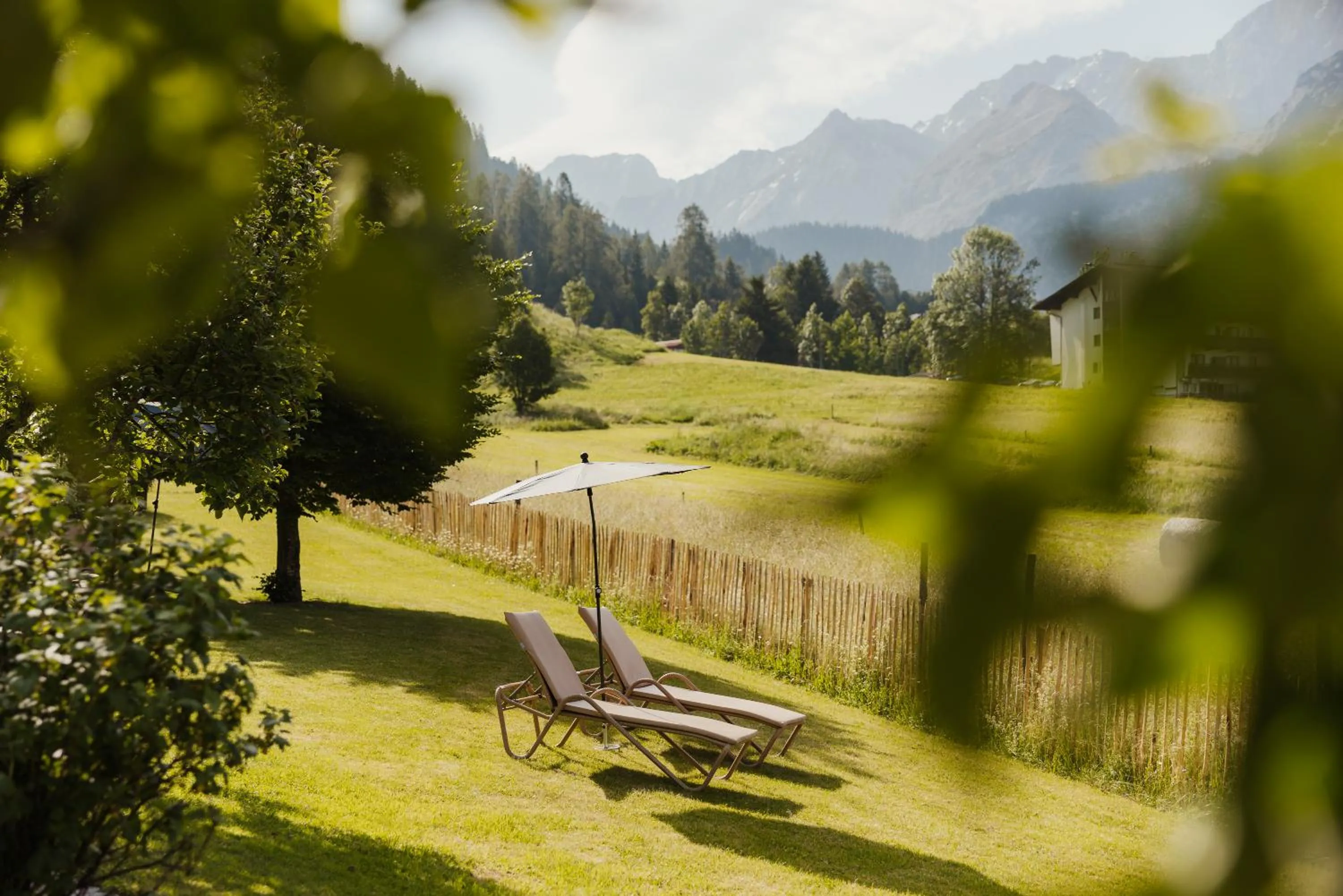 Garden in Hotel Spielmann