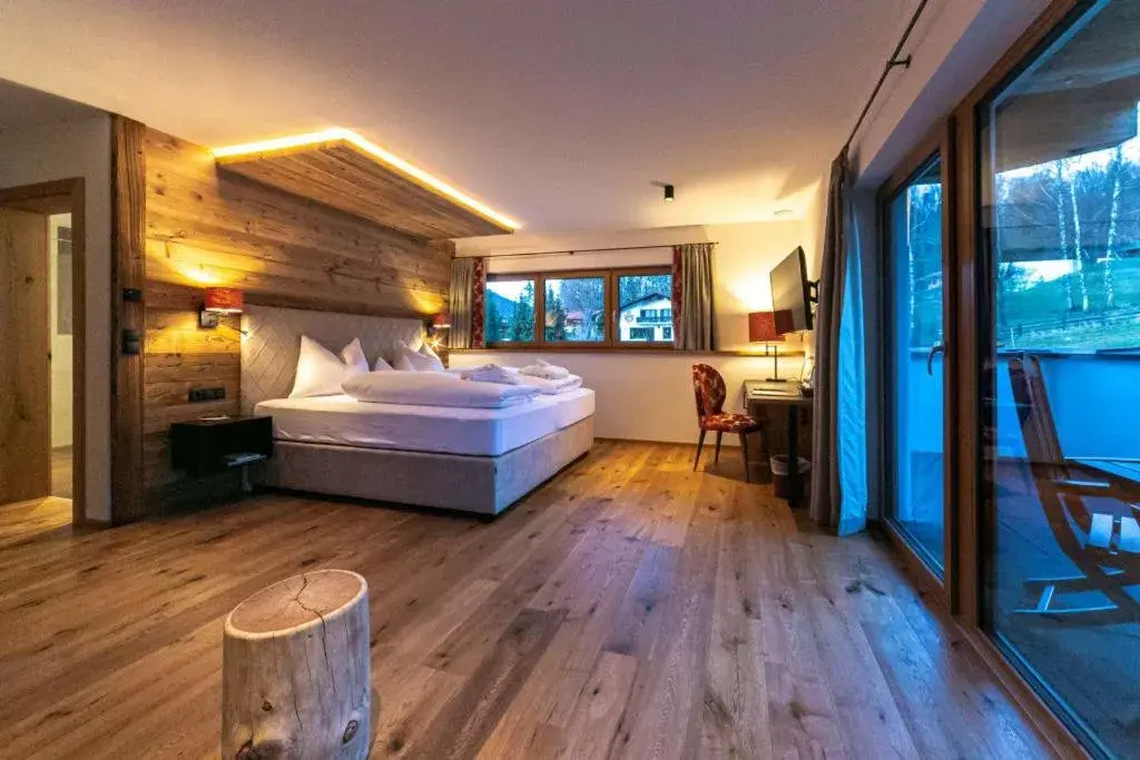 Deluxe Double Room with Balcony in Hotel Spielmann Deluxe Double Room with Balcony in Hotel Spielmann