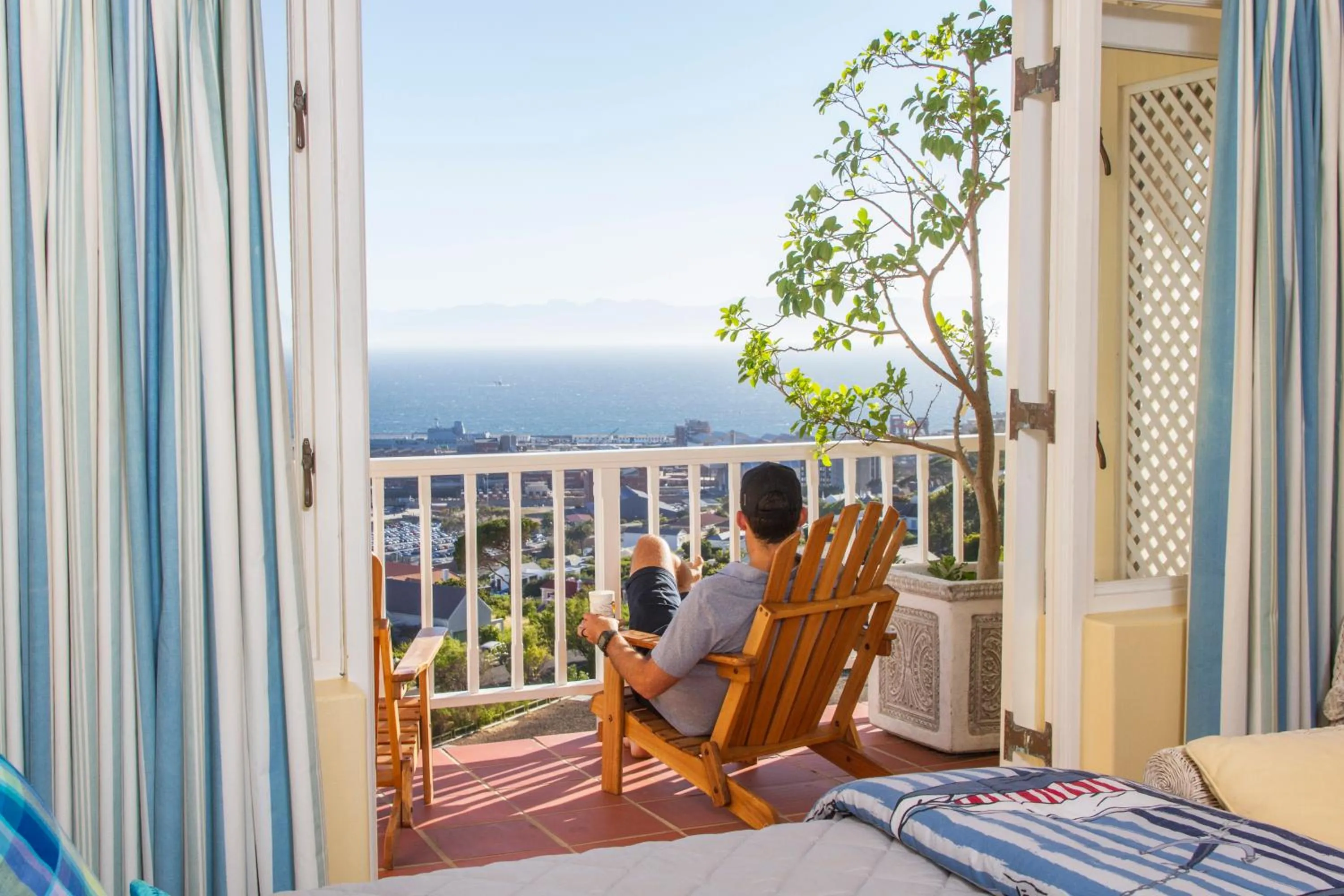 Balcony/Terrace in Albatross Guest House