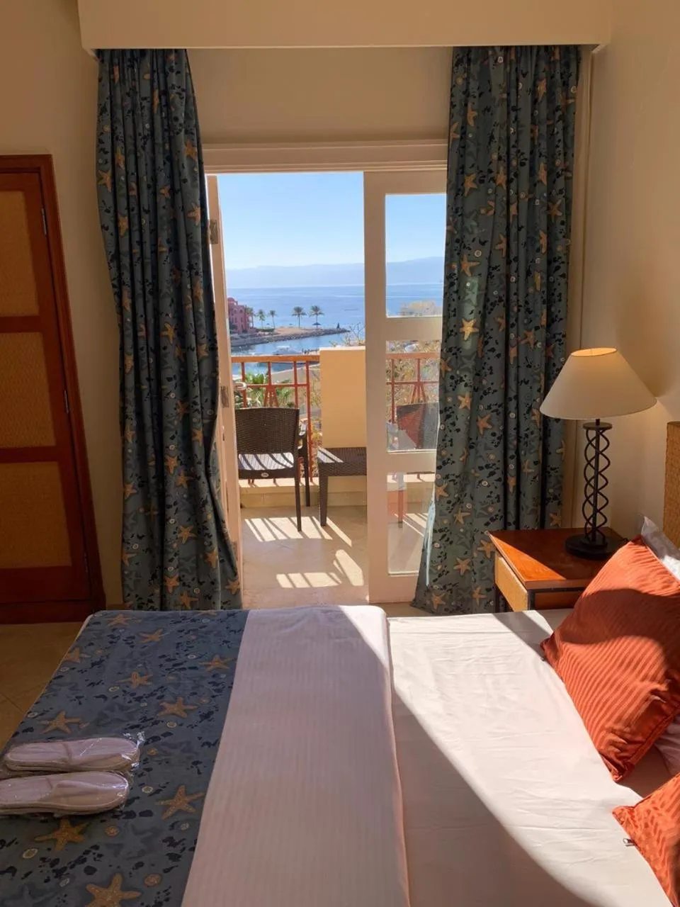 Spring, Bed in Marina Plaza Hotel, Tala Bay