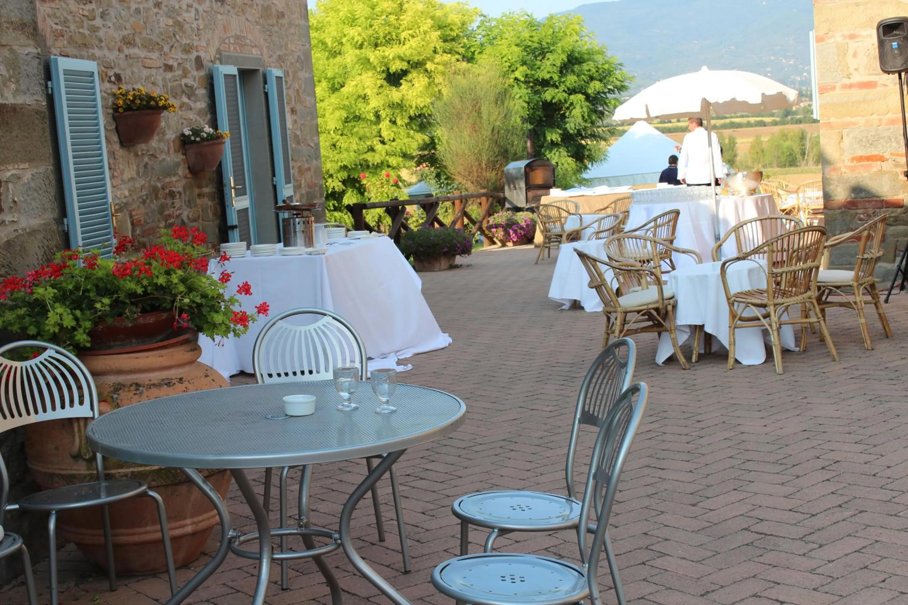 Balcony/Terrace in Fattoria Le Giare Agriturismo