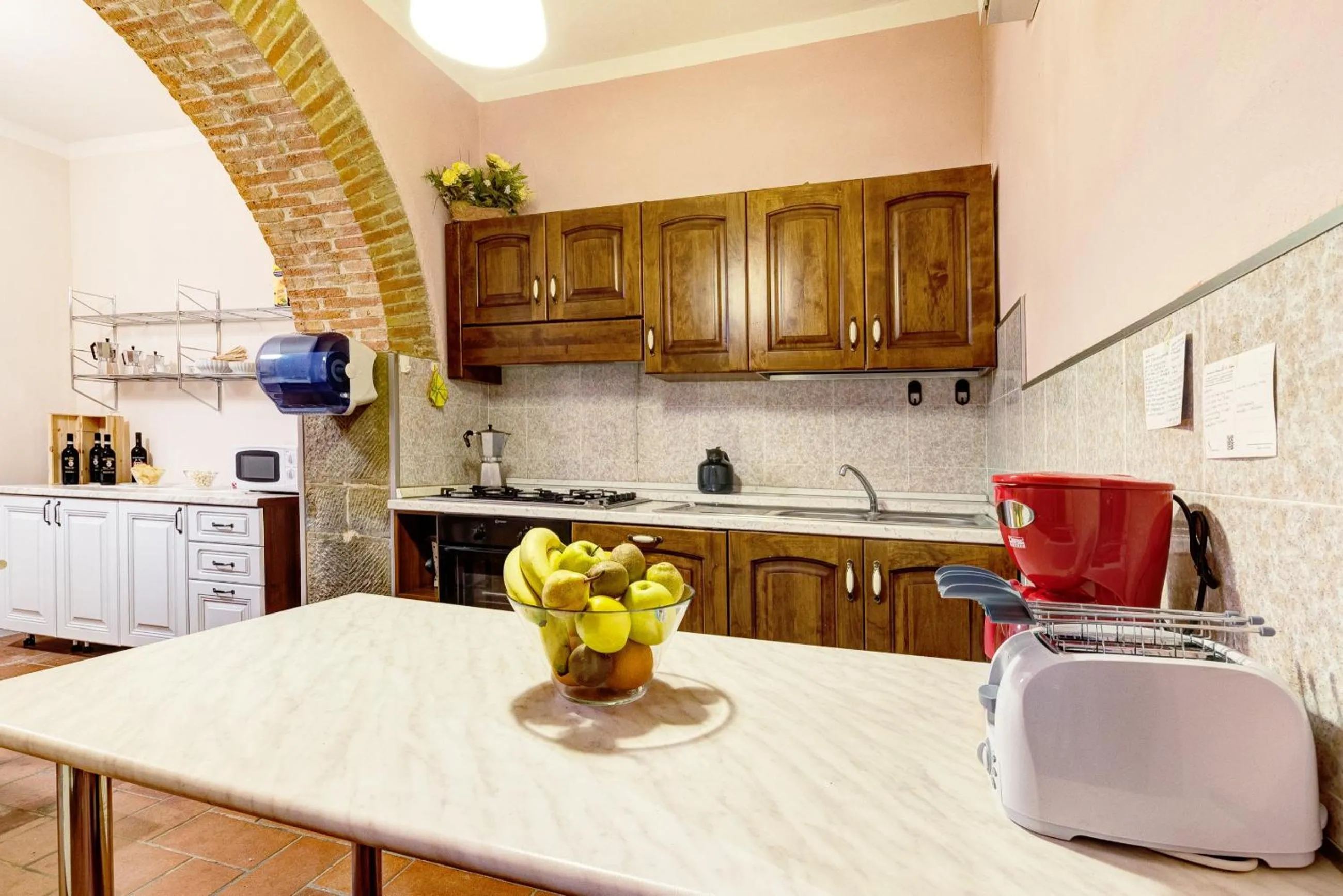 Kitchen or kitchenette in Fattoria Le Giare Agriturismo