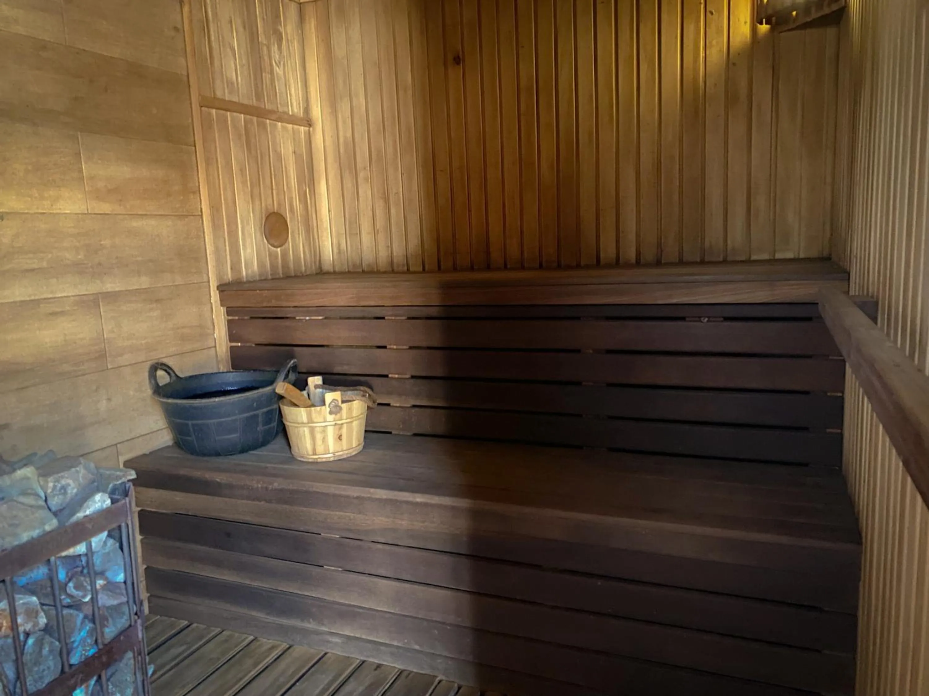 Sauna in La perla de oasis