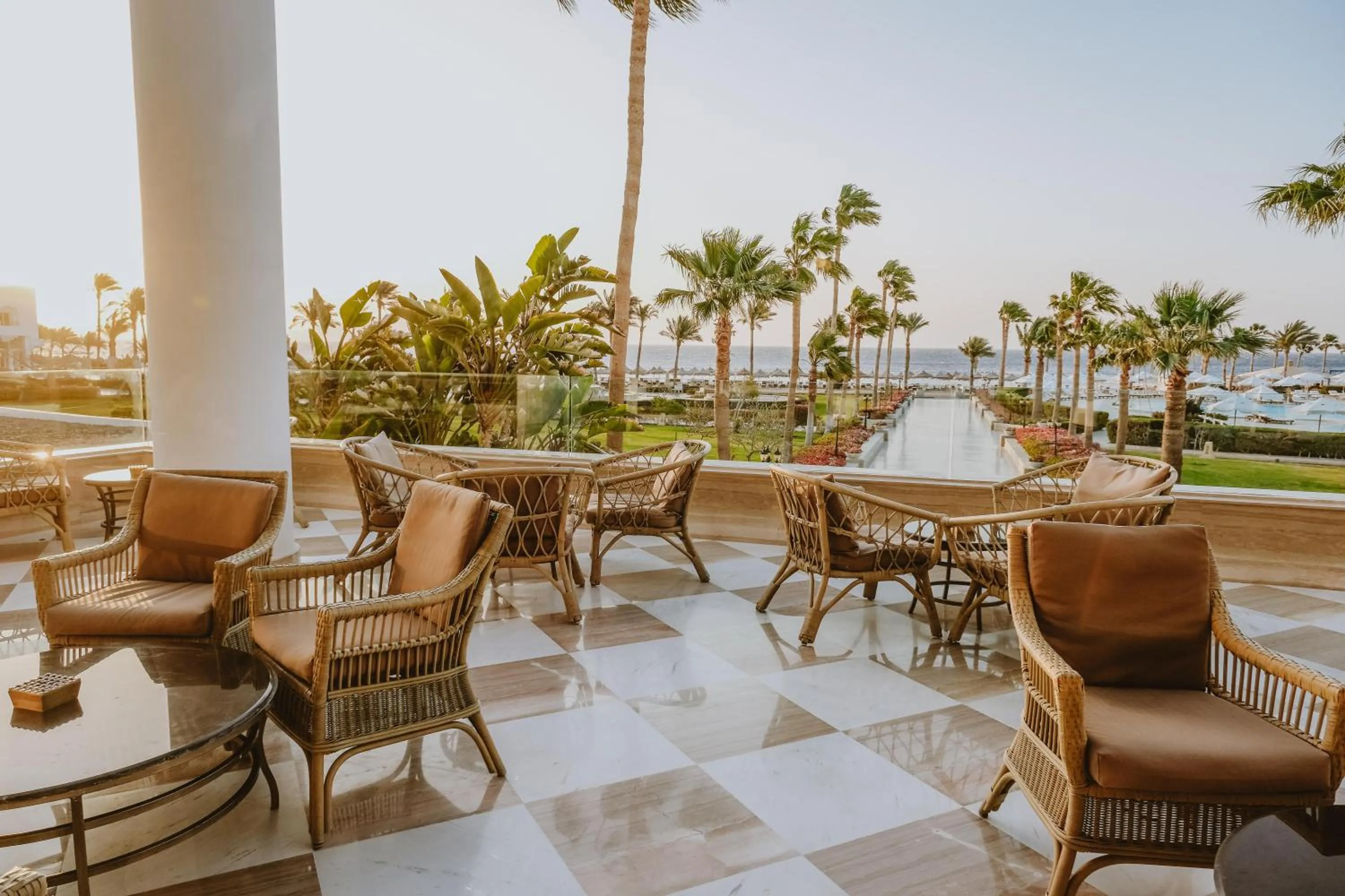 Balcony/Terrace in Baron Resort Sharm El Sheikh