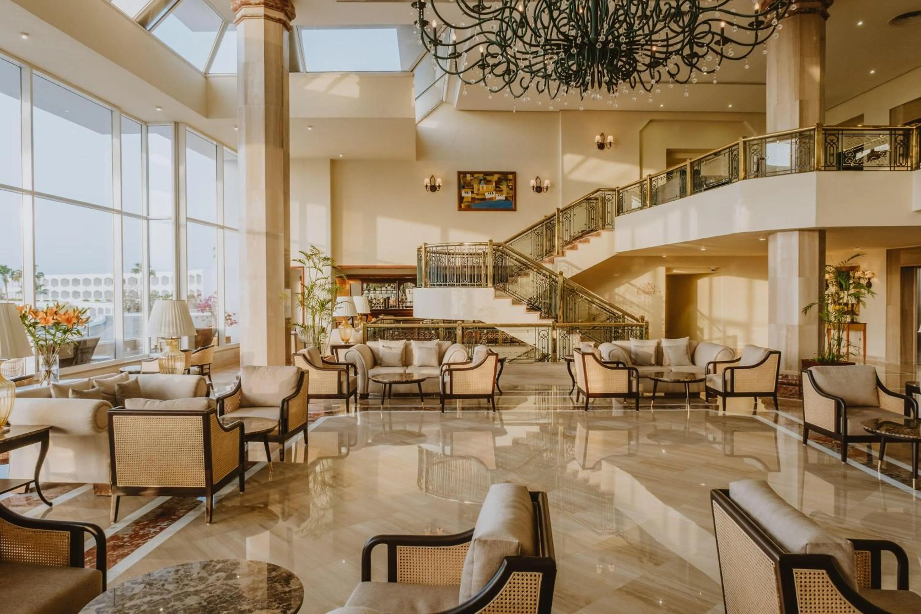 Lobby or reception in Baron Resort Sharm El Sheikh