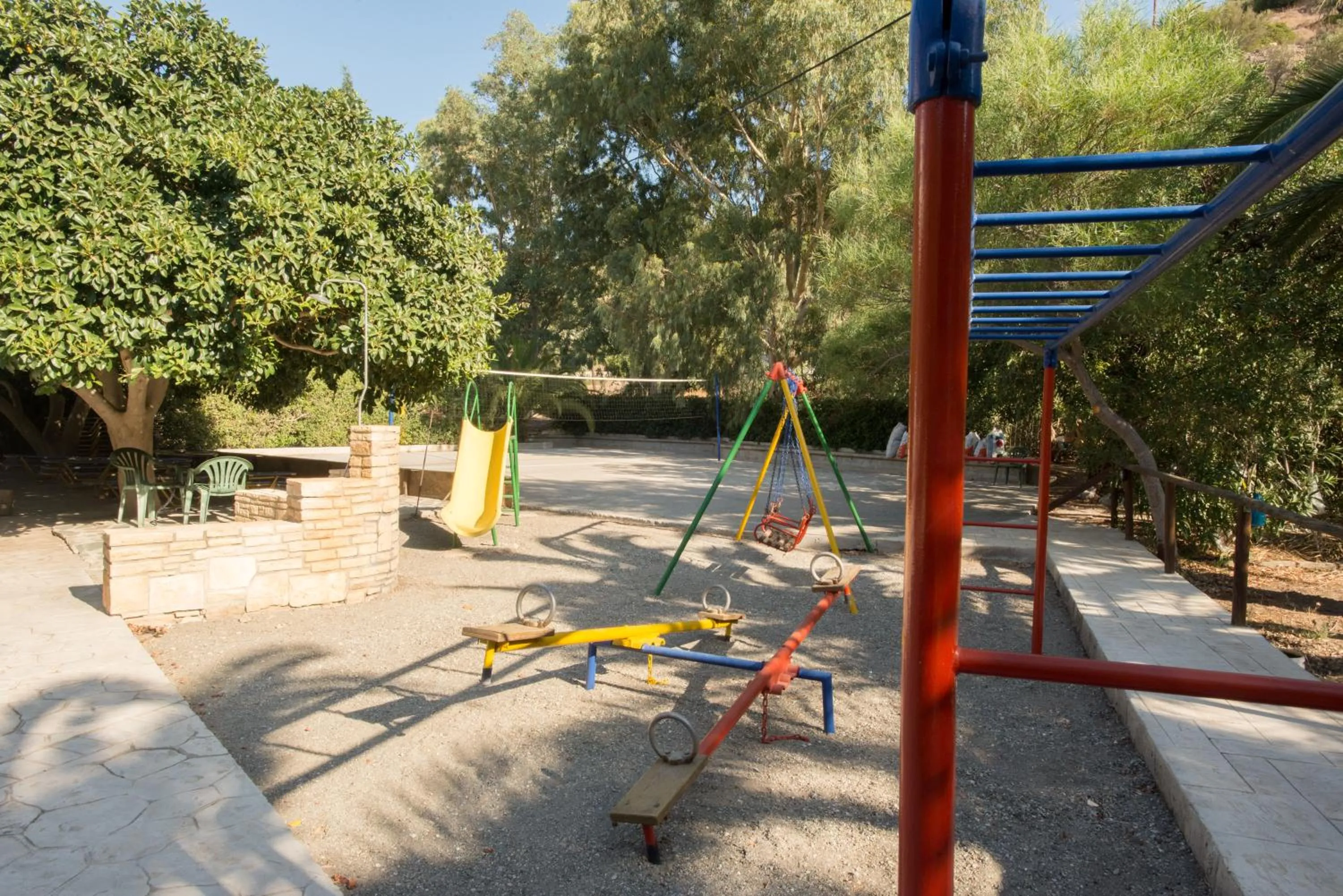 Children play ground in Neos Ikaros