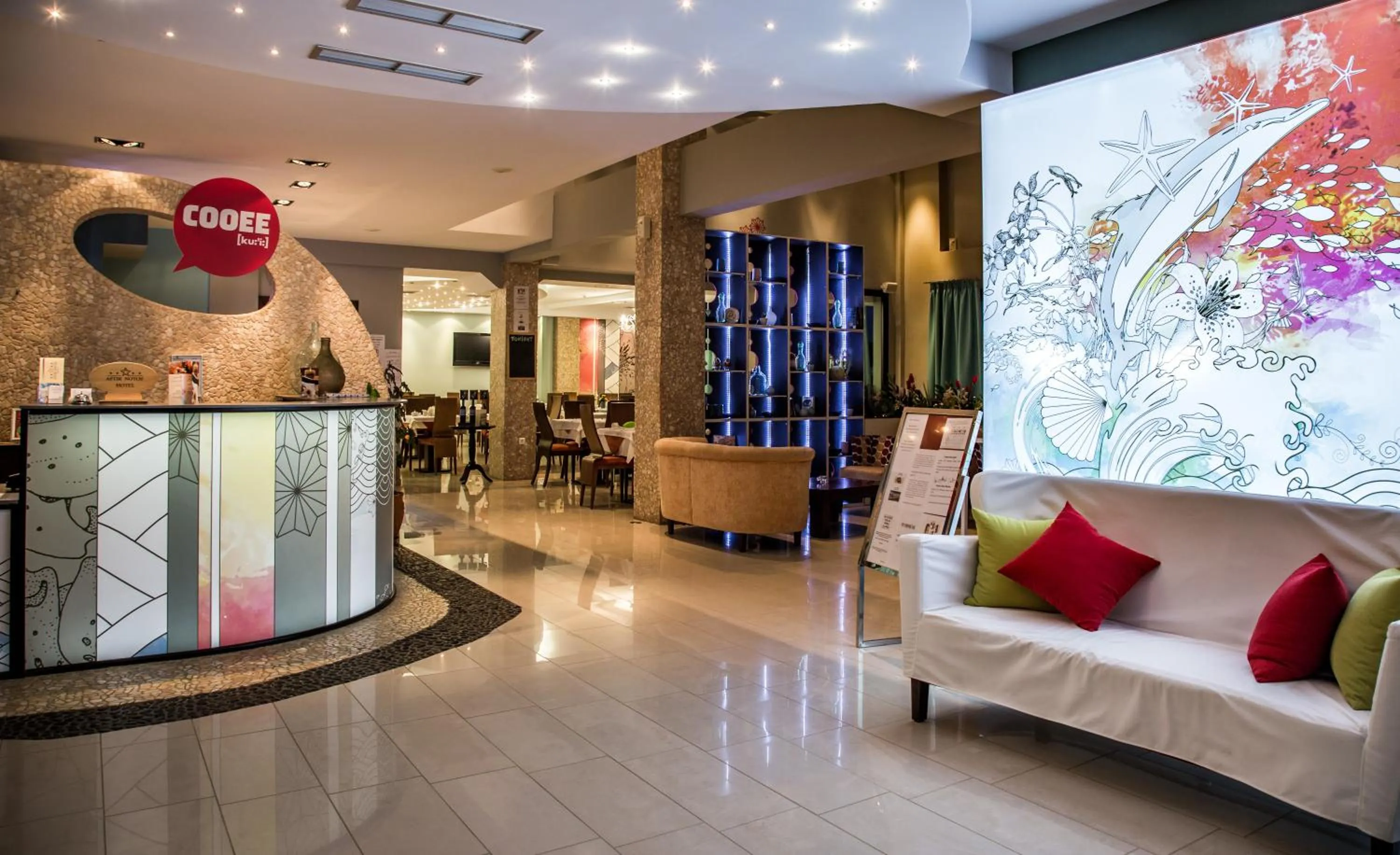 Lobby or reception in Astir Notos