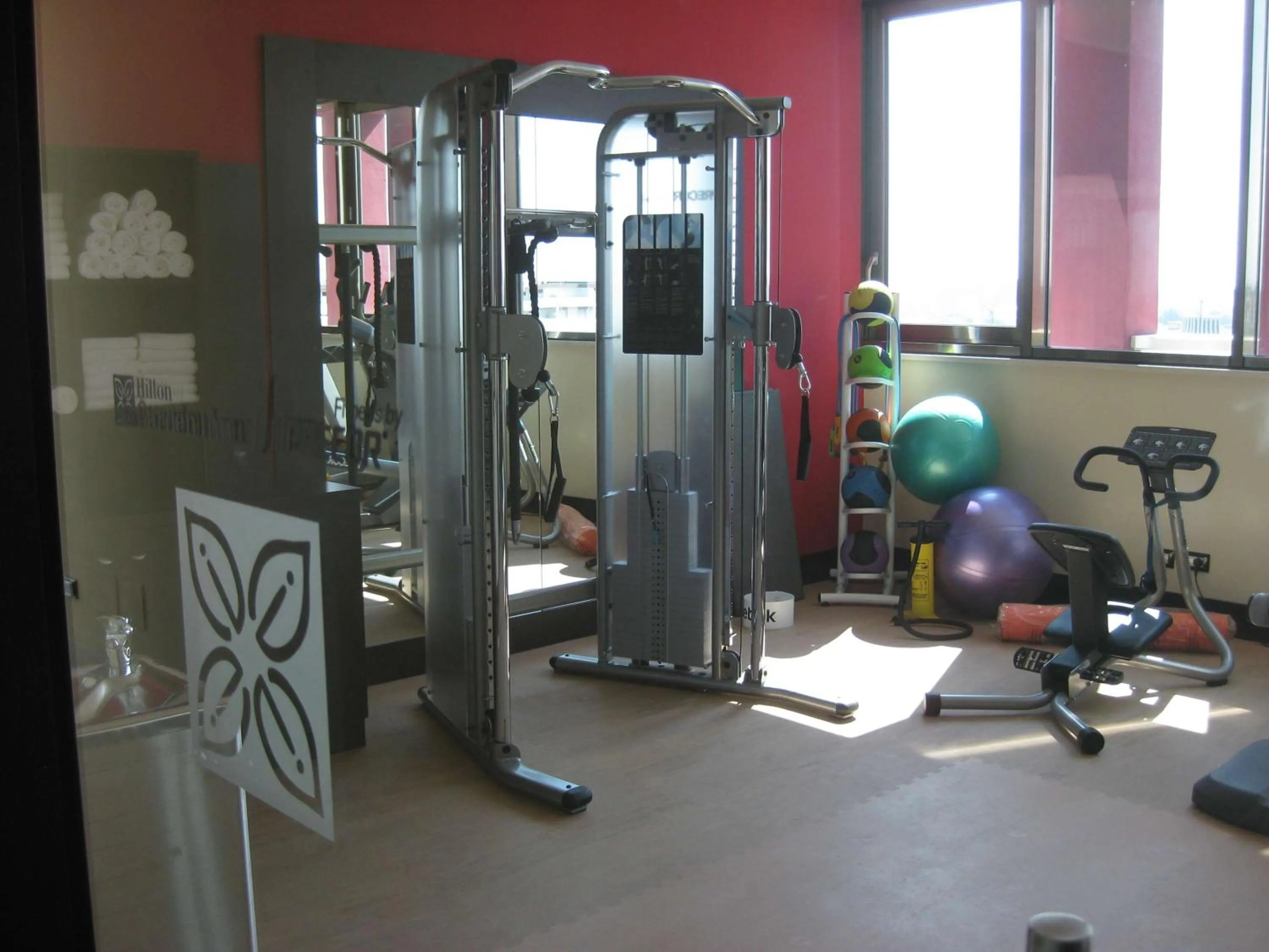 Fitness centre/facilities in Hilton Garden Inn Lecce