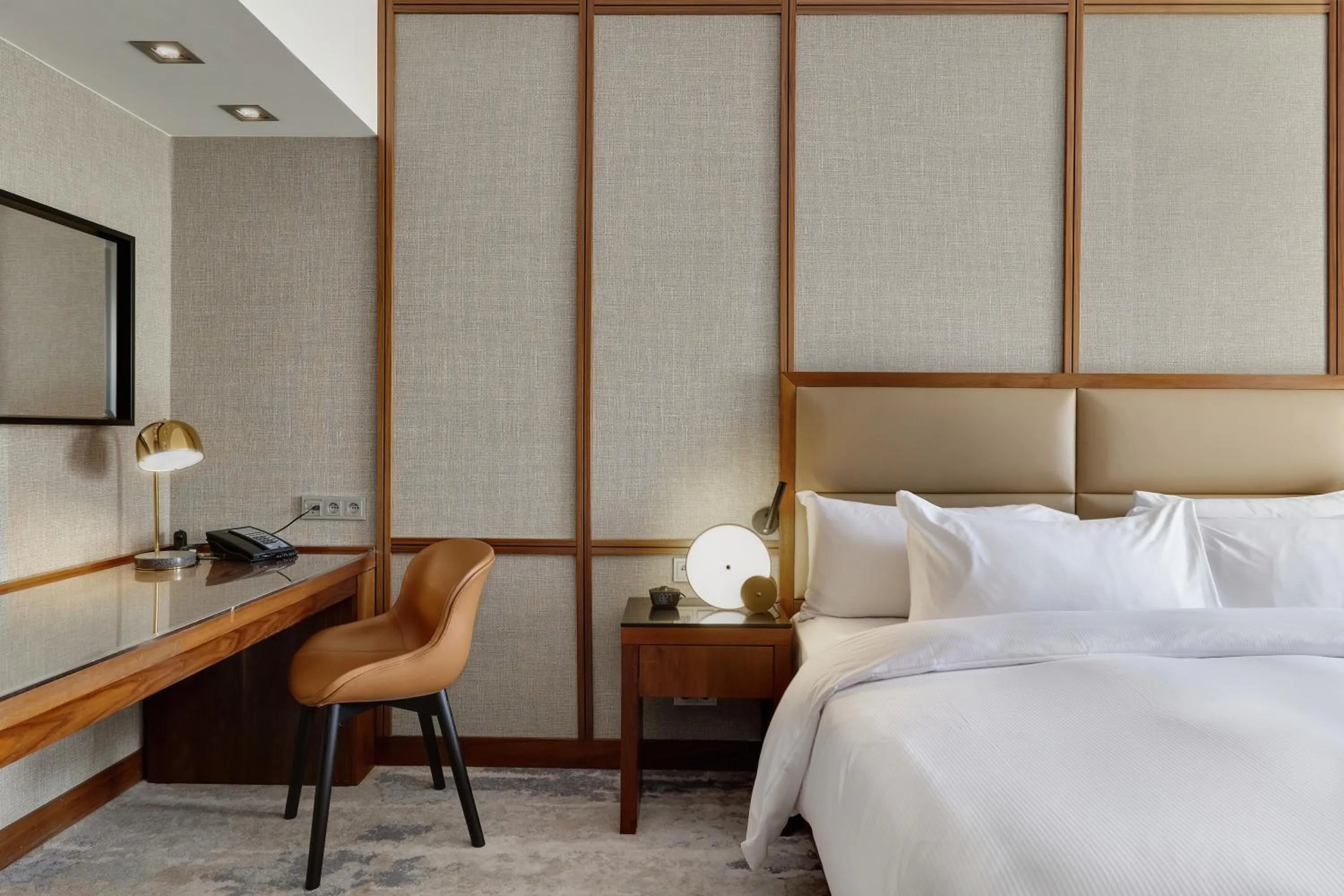 Bed in Hilton Gdansk