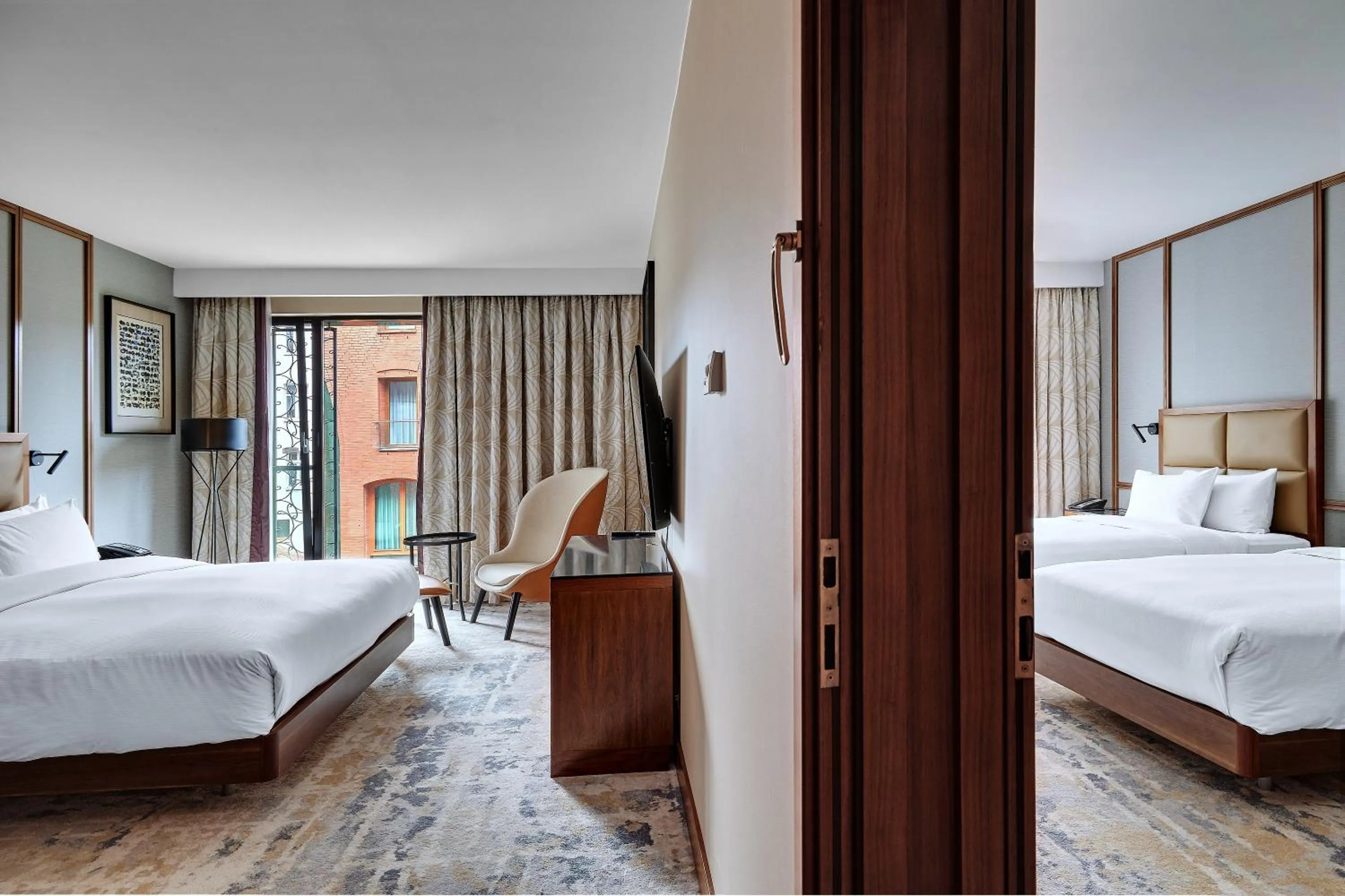 Family, Bed in Hilton Gdansk