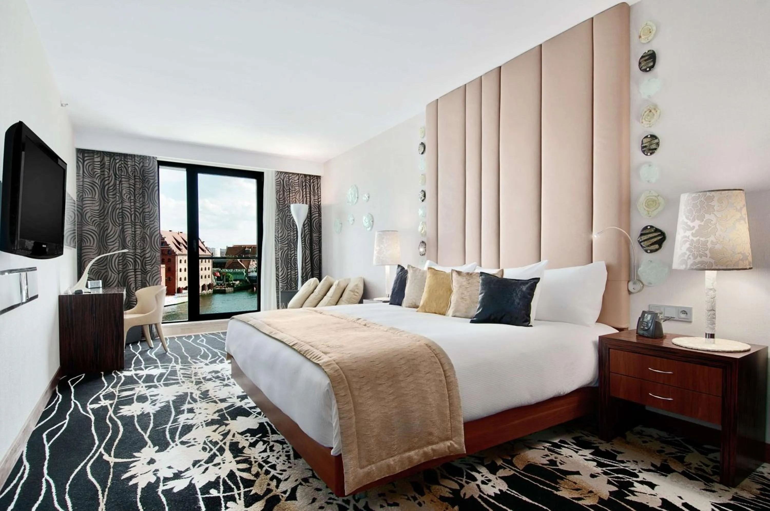 Bed in Hilton Gdansk