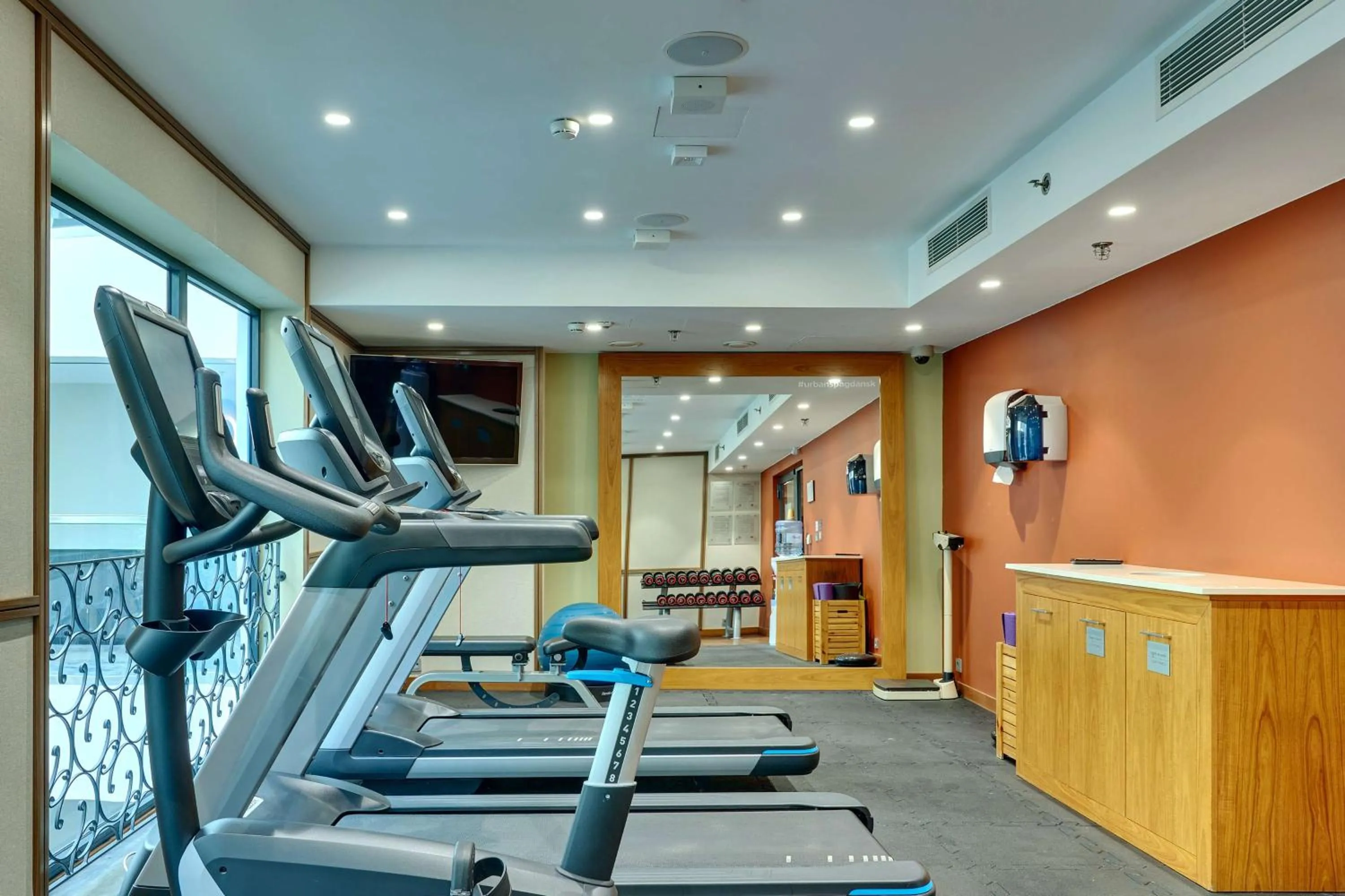 Fitness centre/facilities in Hilton Gdansk