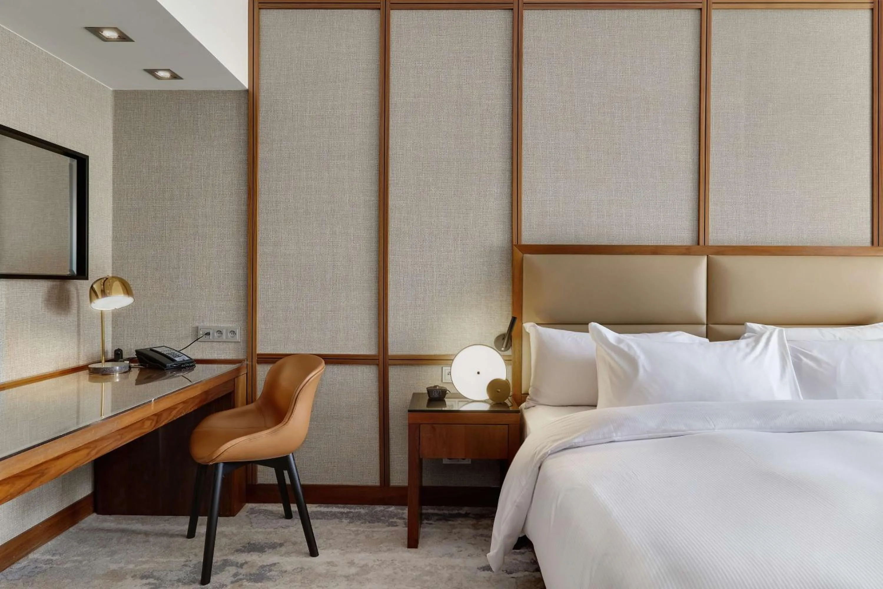 Bed in Hilton Gdansk