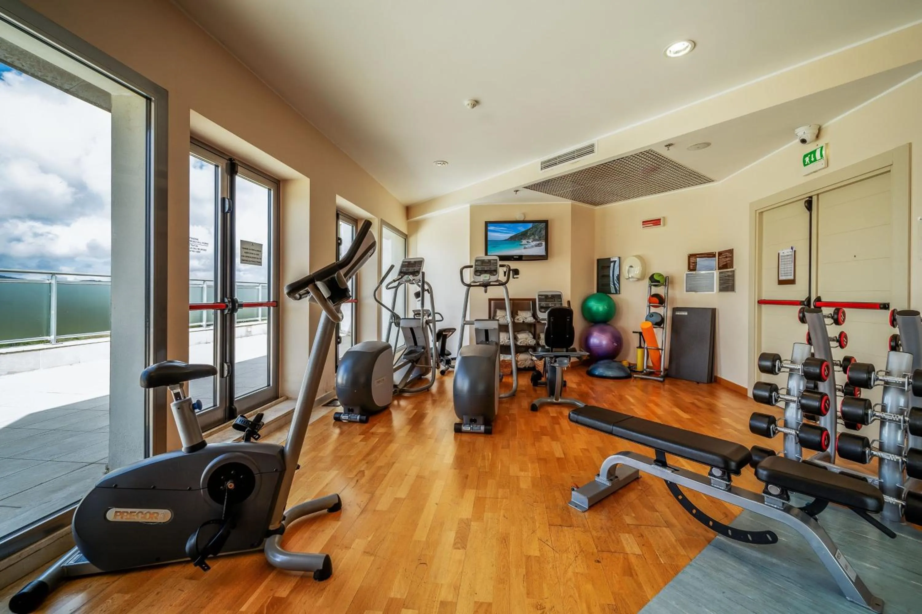 Fitness centre/facilities in Delta Hotels by Marriott Olbia Sardinia