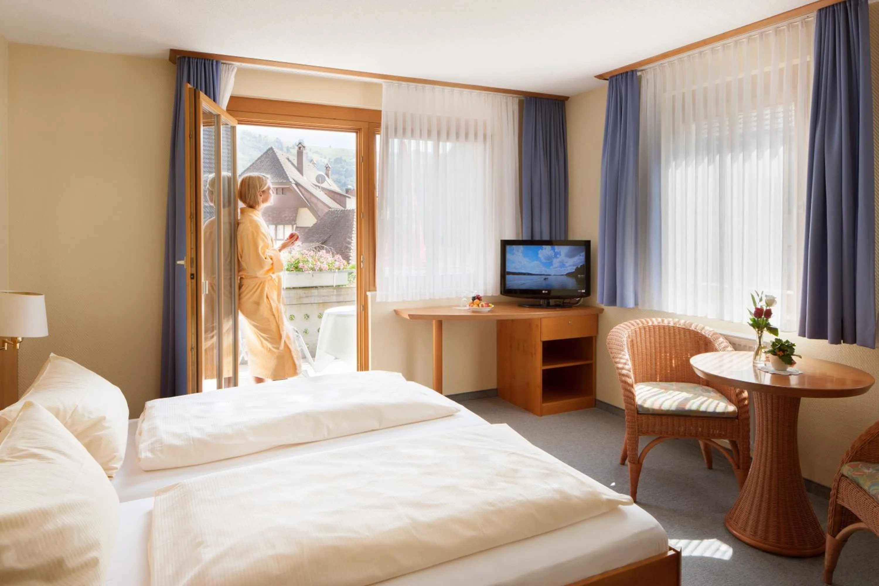 hair dresser, Bed in Vier Löwen