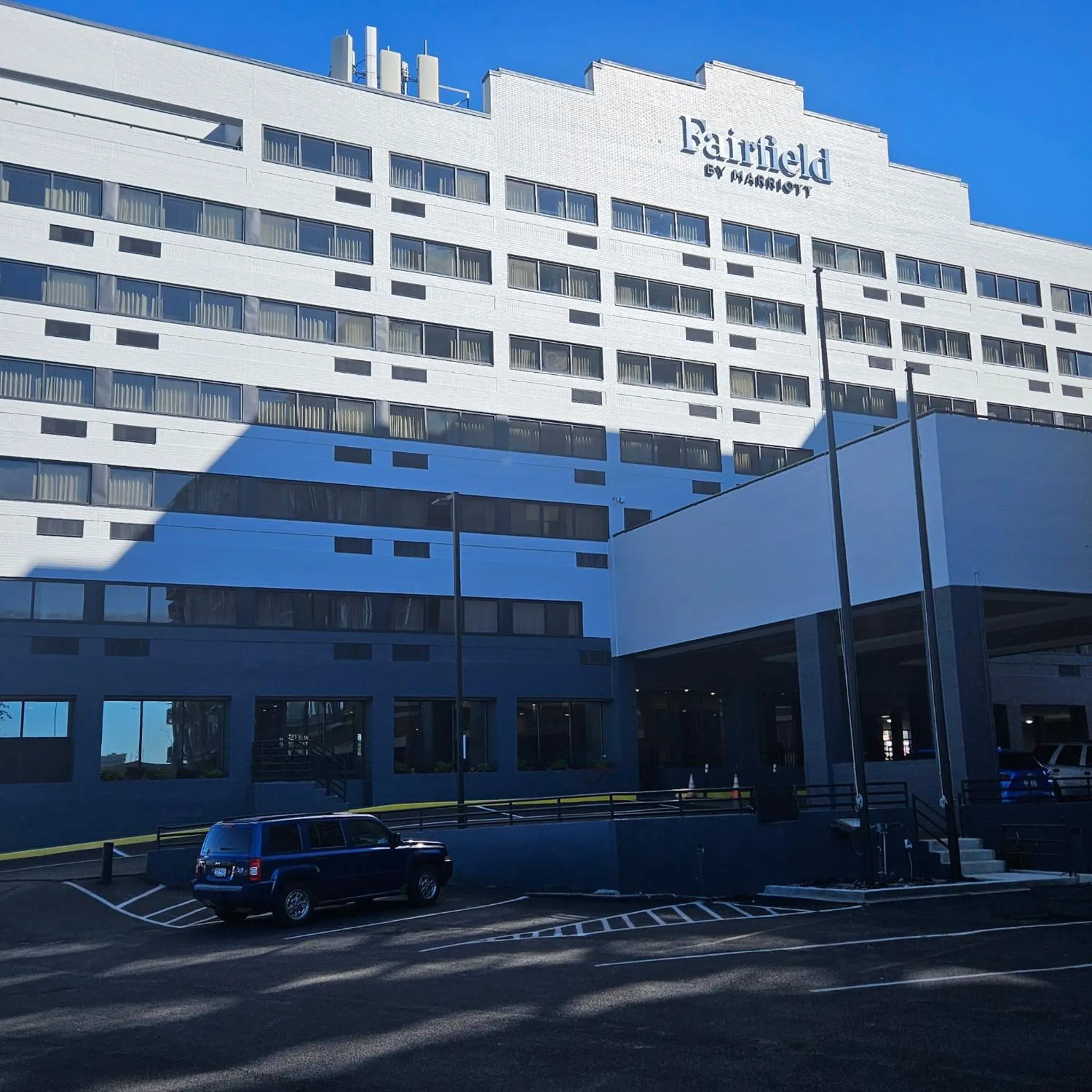 Property building in Fairfield by Marriott Inn & Suites Charleston Downtown