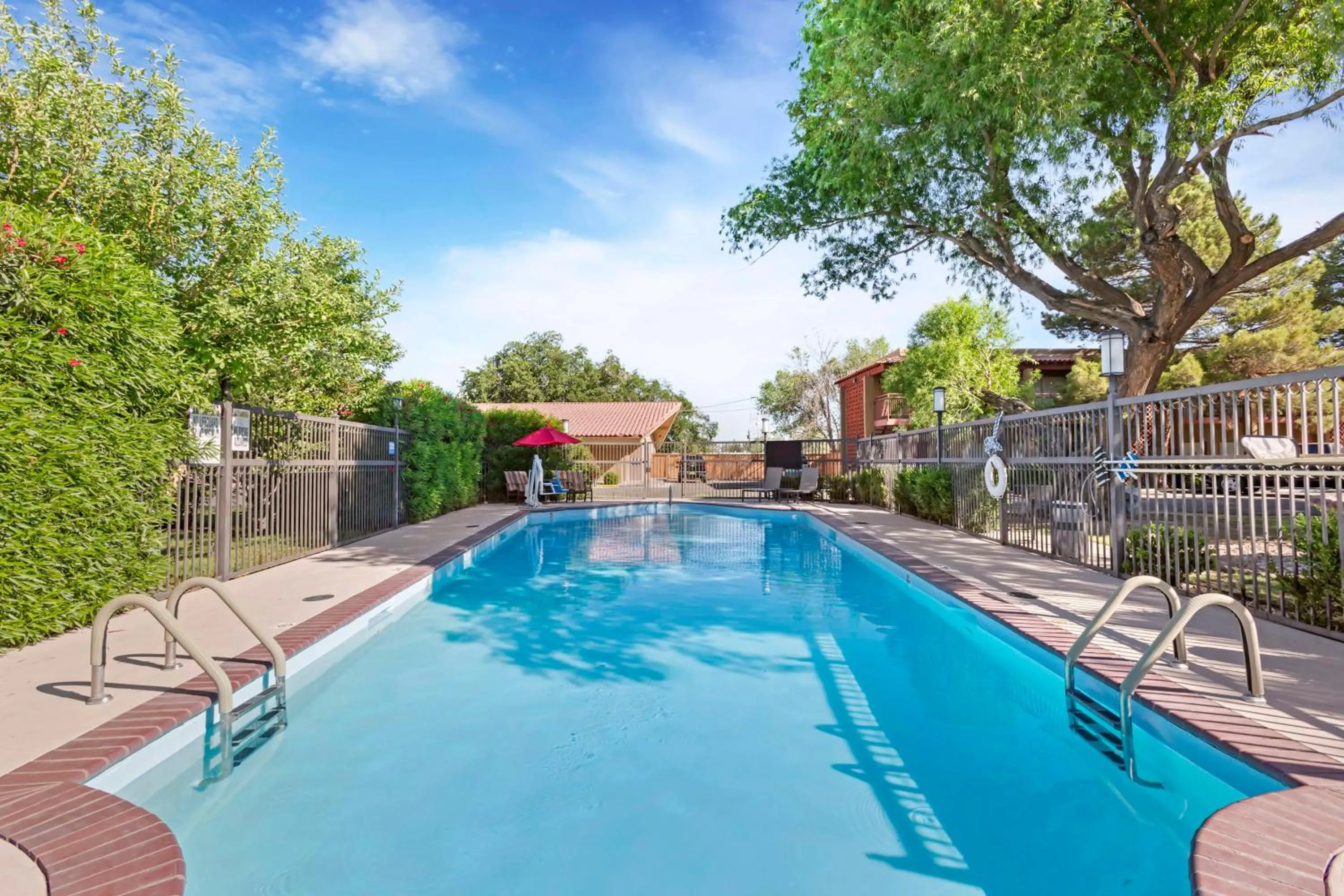 Pool view in Best Western Mission Inn
