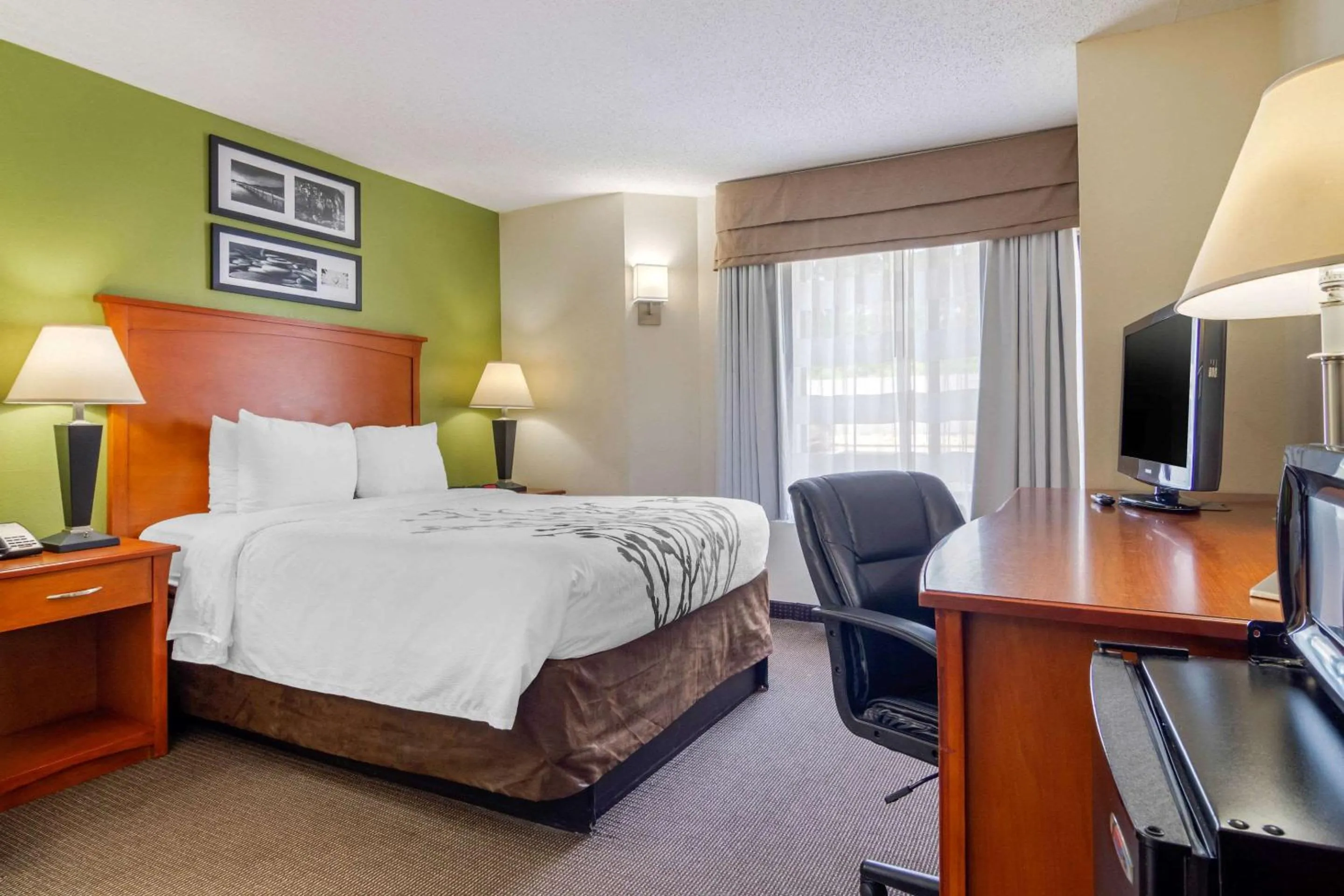 Photo of the whole room, Bed in Sleep Inn Macon I-75