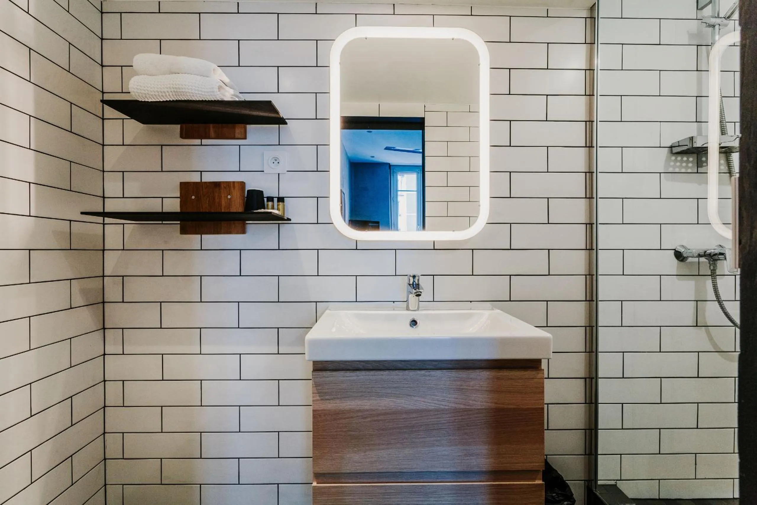 Bathroom in Hôtel Taggât