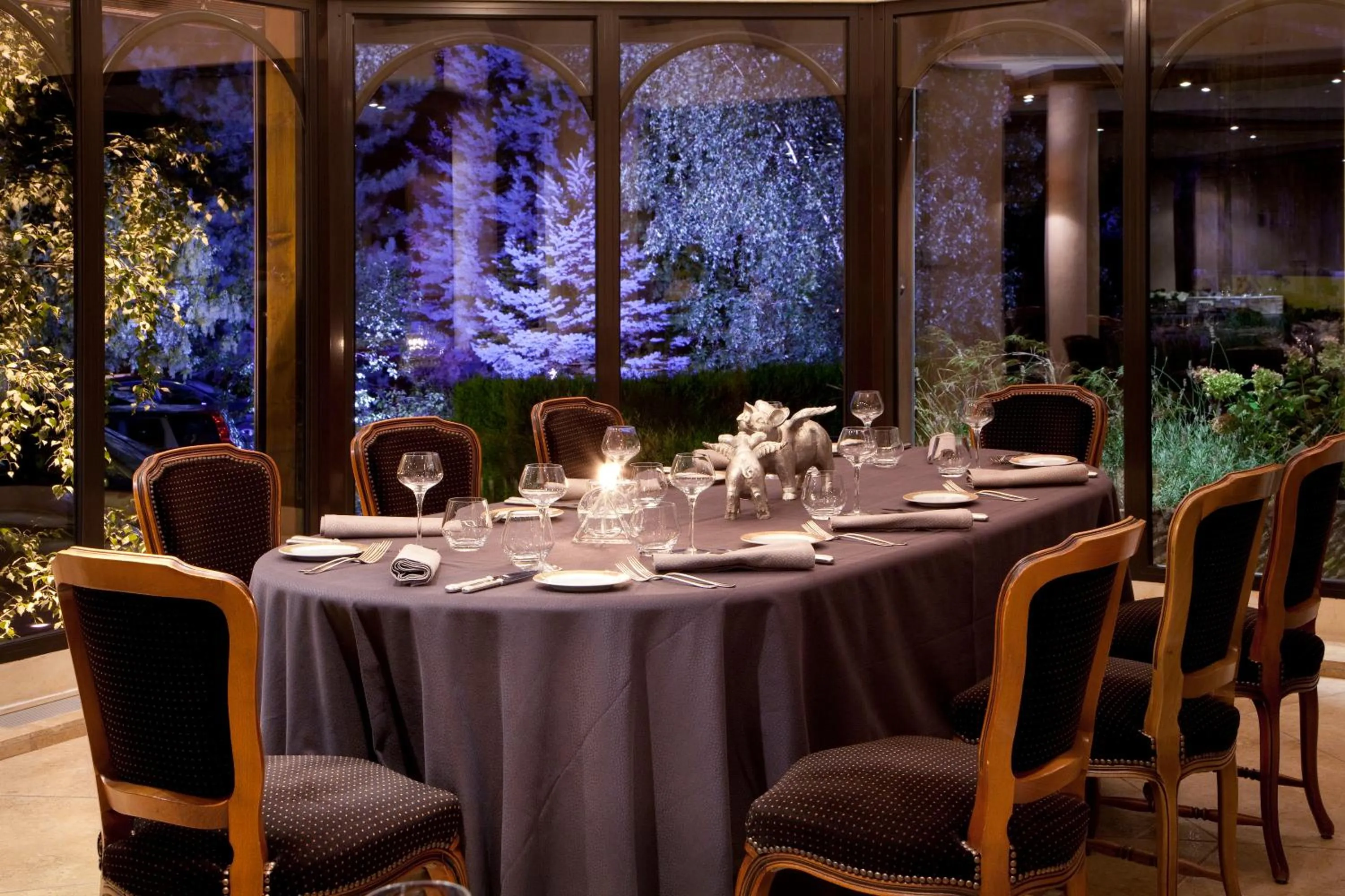 Restaurant/places to eat in Logis Hotel Le Parc & Spa
