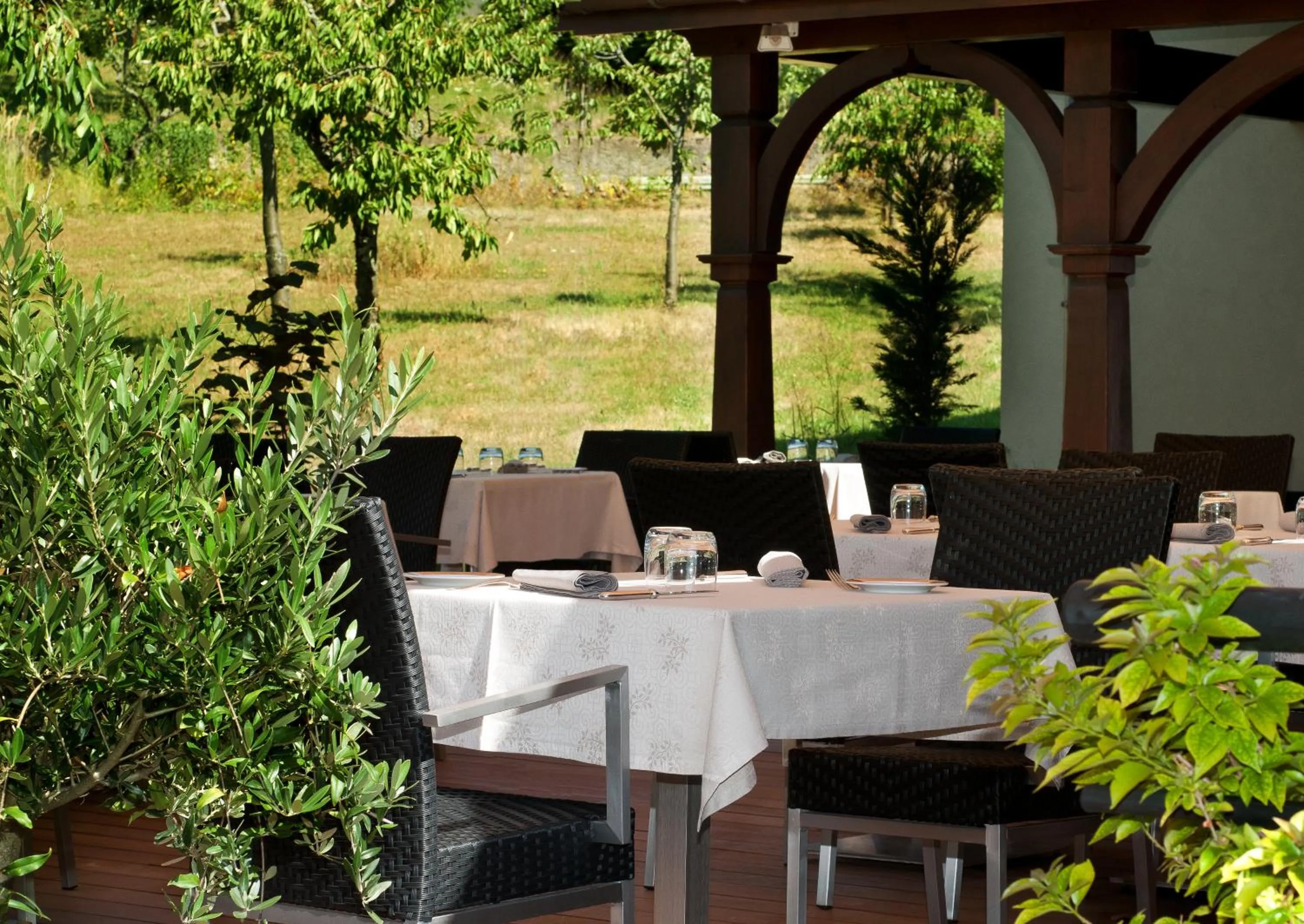 Restaurant/places to eat in Logis Hotel Le Parc & Spa