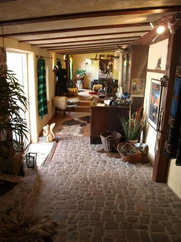 Lobby or reception in Longhorn Ranch Countryhotel - Garni