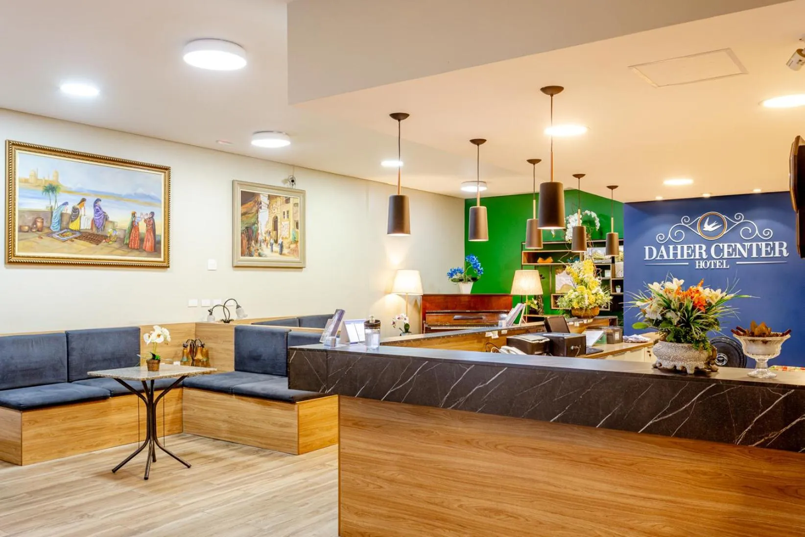 Lobby or reception in Daher Center Hotel