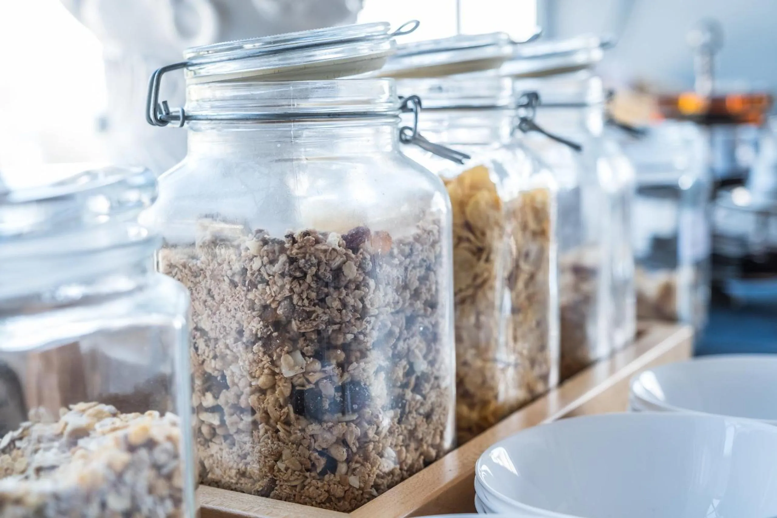 Continental breakfast in Hotel Villino Gallodoro