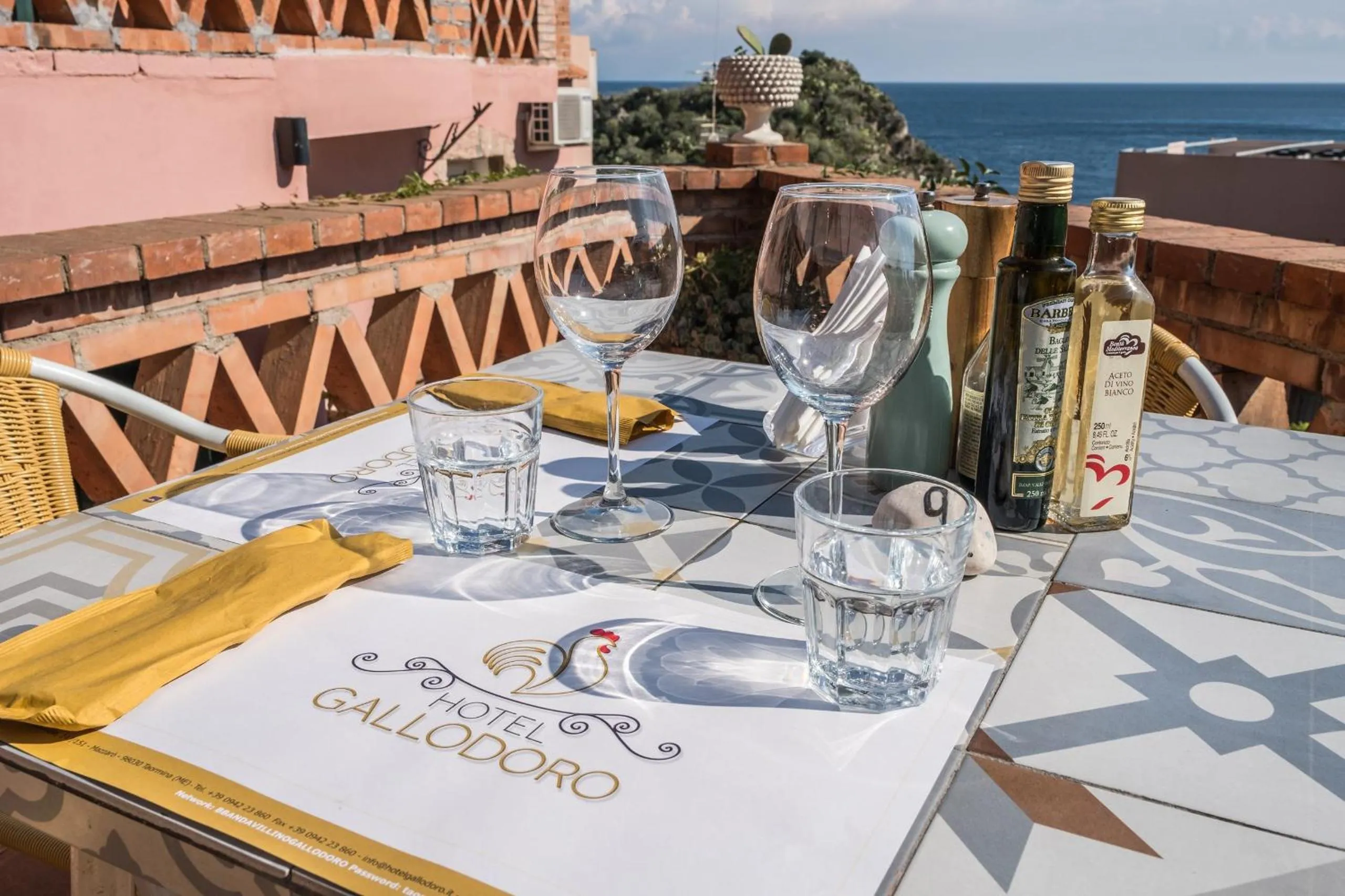 Restaurant/places to eat in Hotel Villino Gallodoro