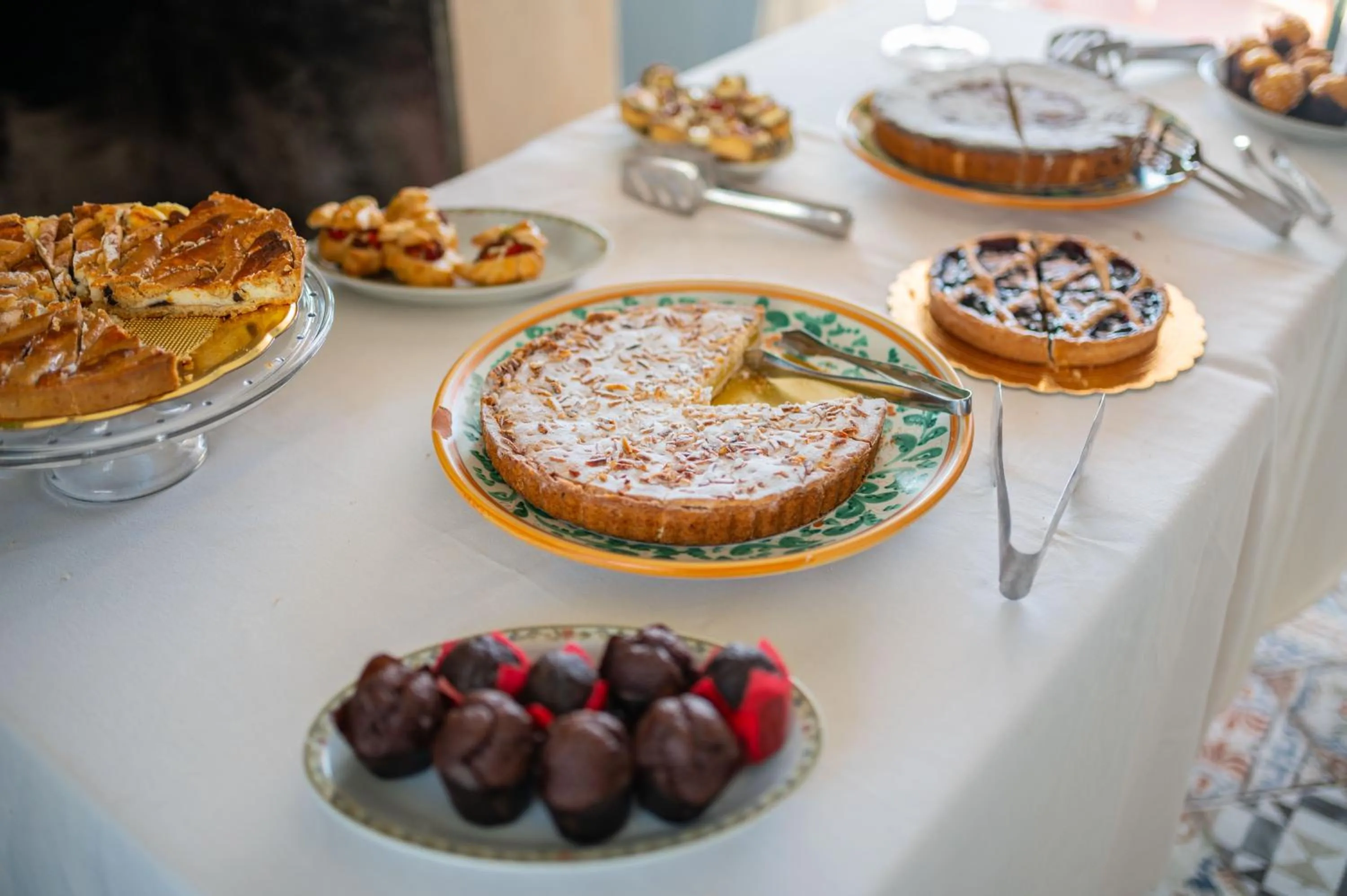 Continental breakfast in Hotel Villino Gallodoro