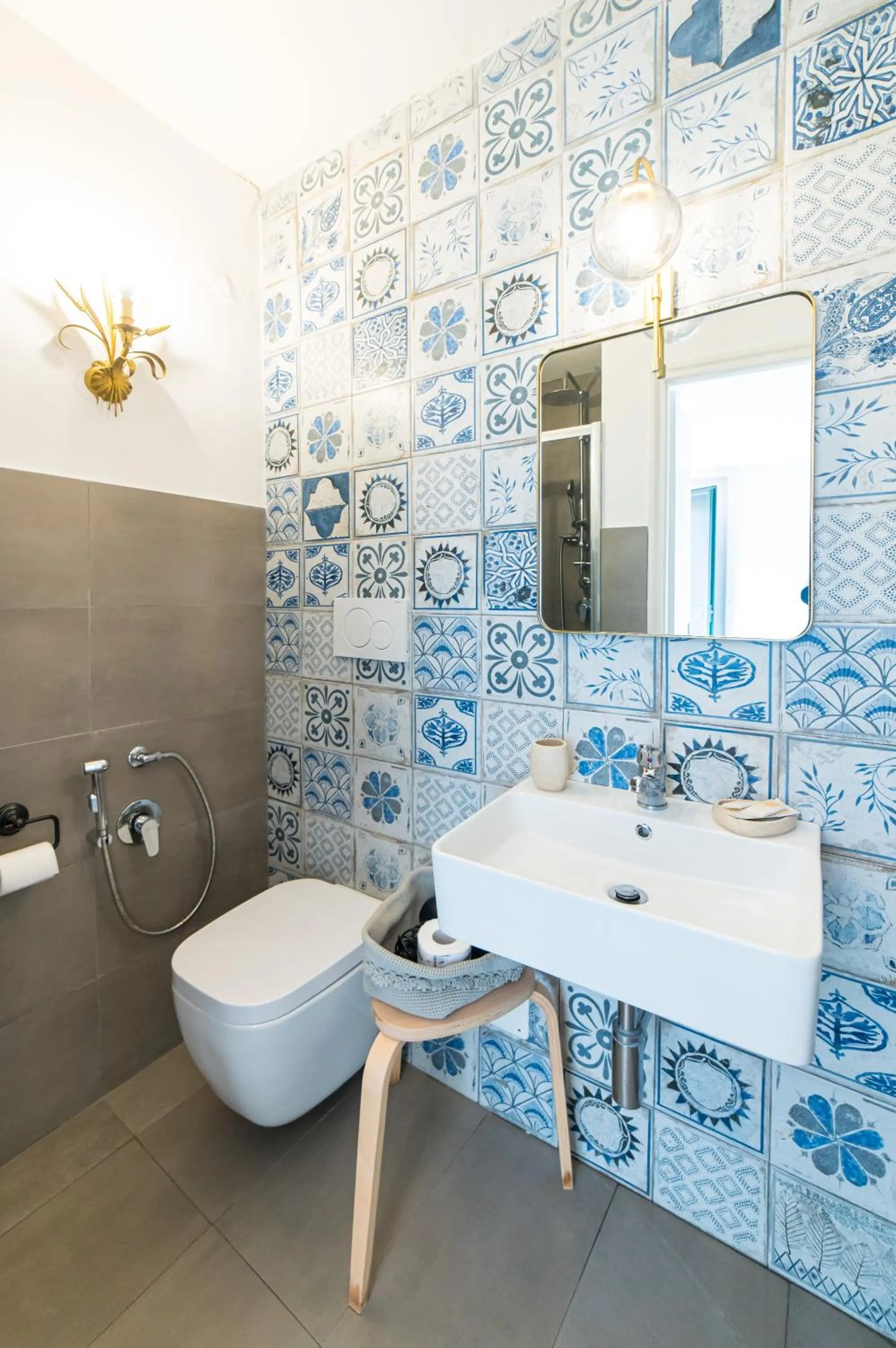 Bathroom in Hotel Villino Gallodoro