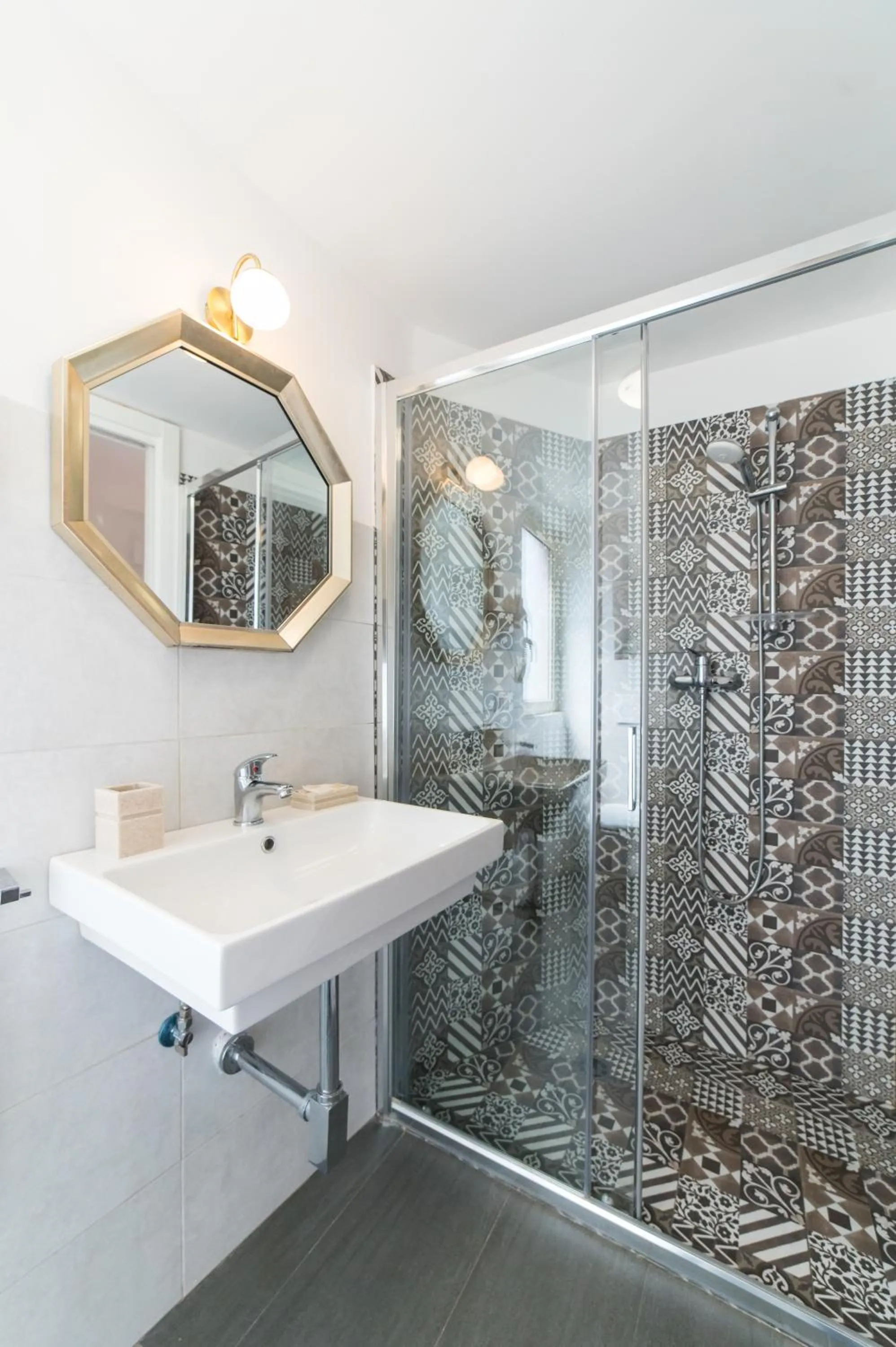 Bathroom in Hotel Villino Gallodoro