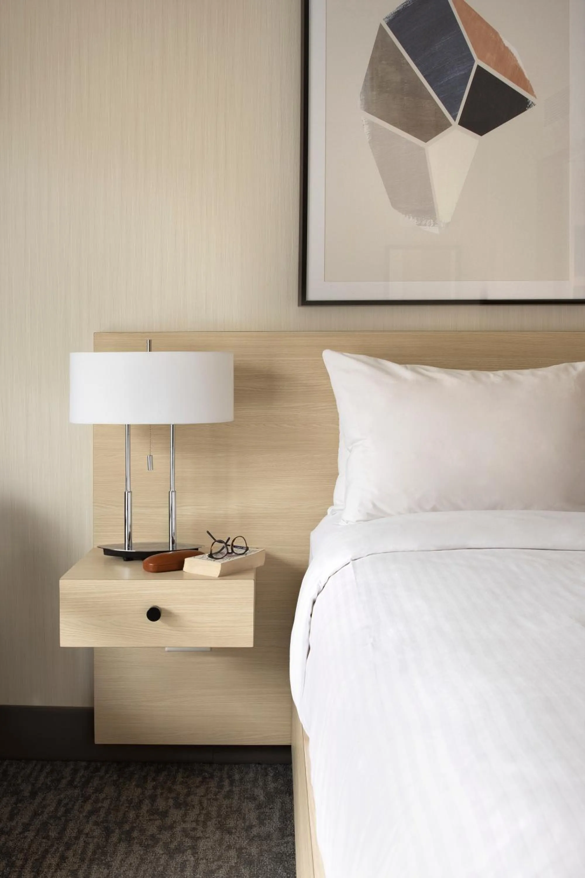 Bed in Banff Aspen Lodge