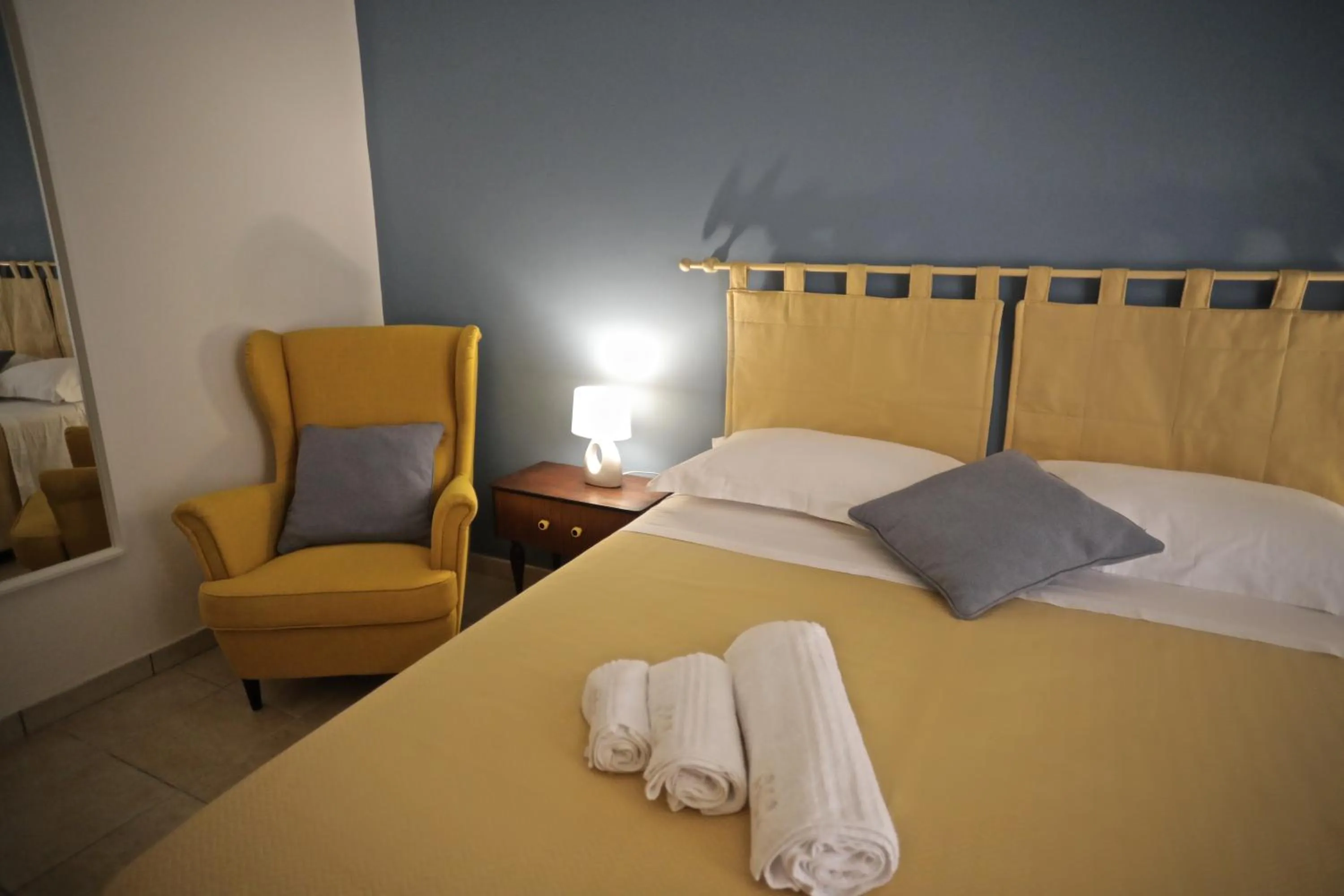 Bed in Il Viaggiatore B&B