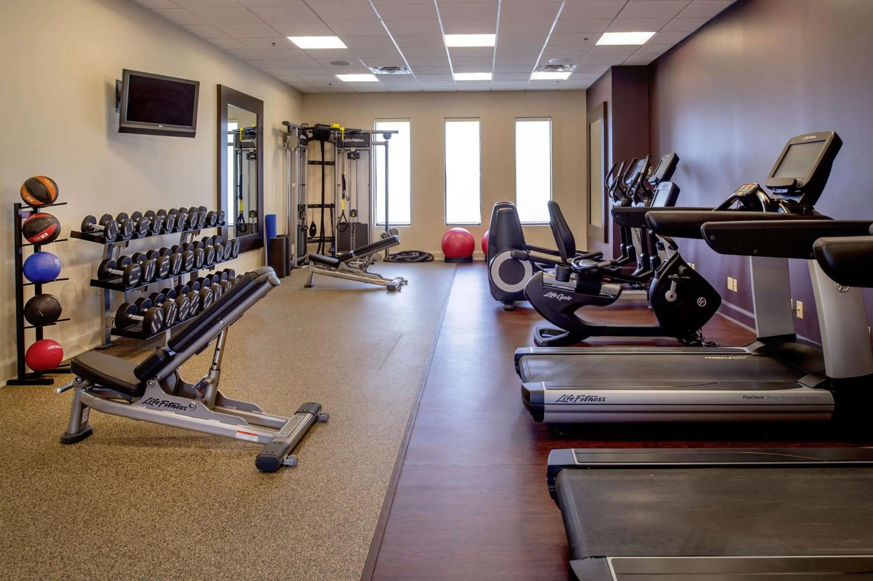 Fitness centre/facilities in DoubleTree by Hilton Collinsville/St.Louis