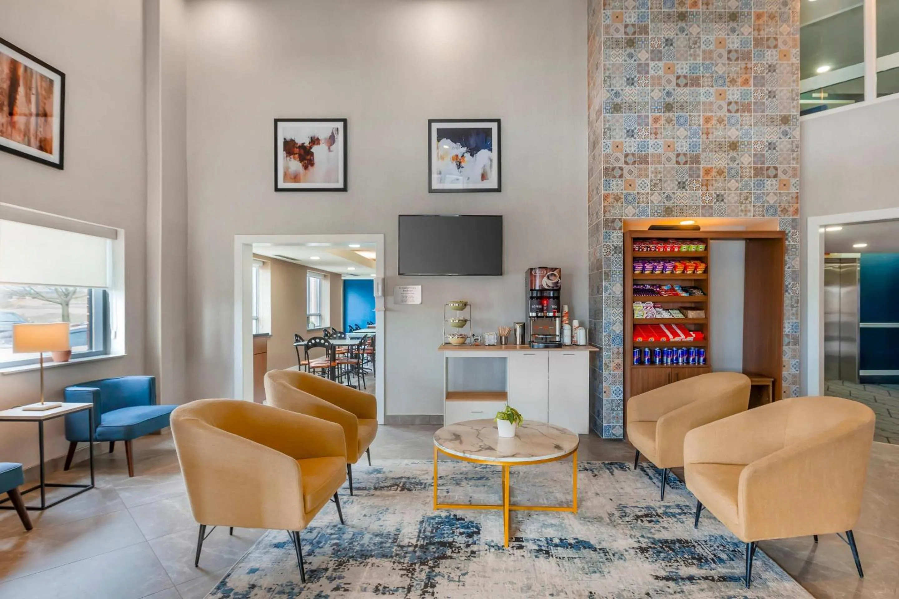 Lobby or reception in Quality Suites