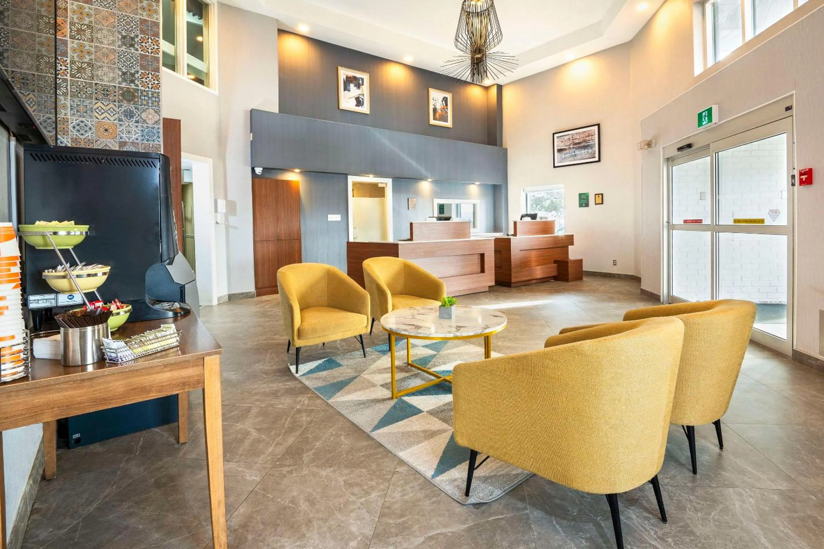Lobby or reception in Quality Suites