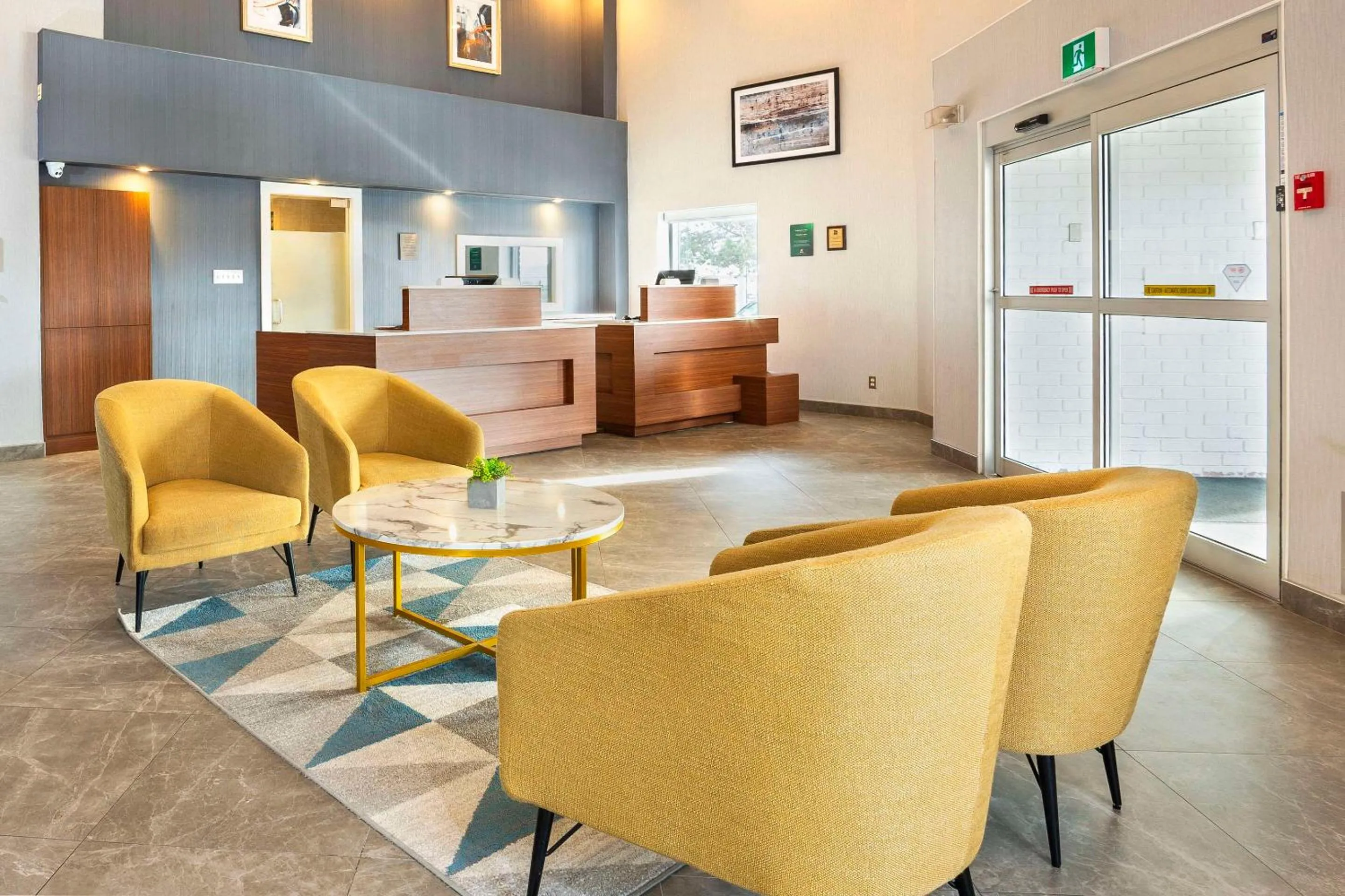 Lobby or reception in Quality Suites