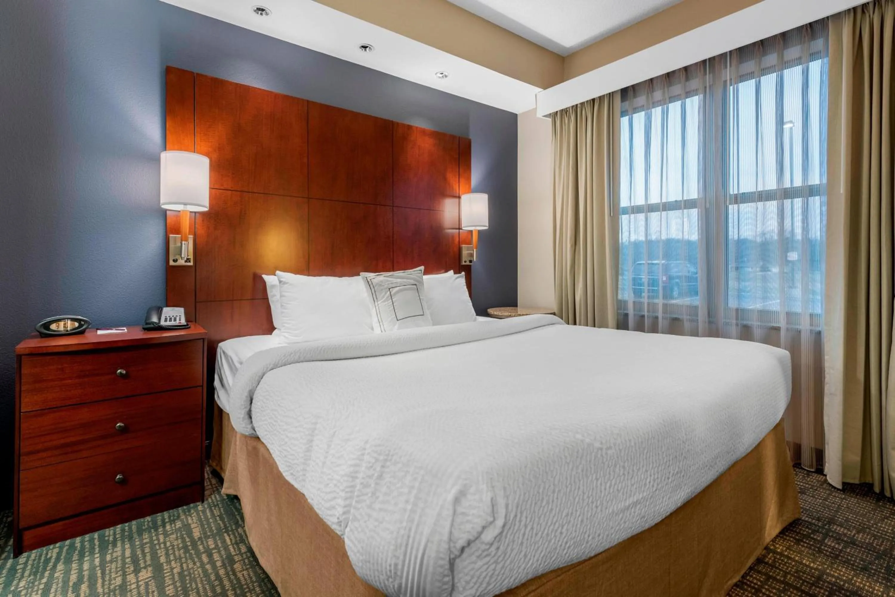 Bedroom, Bed in Residence Inn by Marriott Columbus