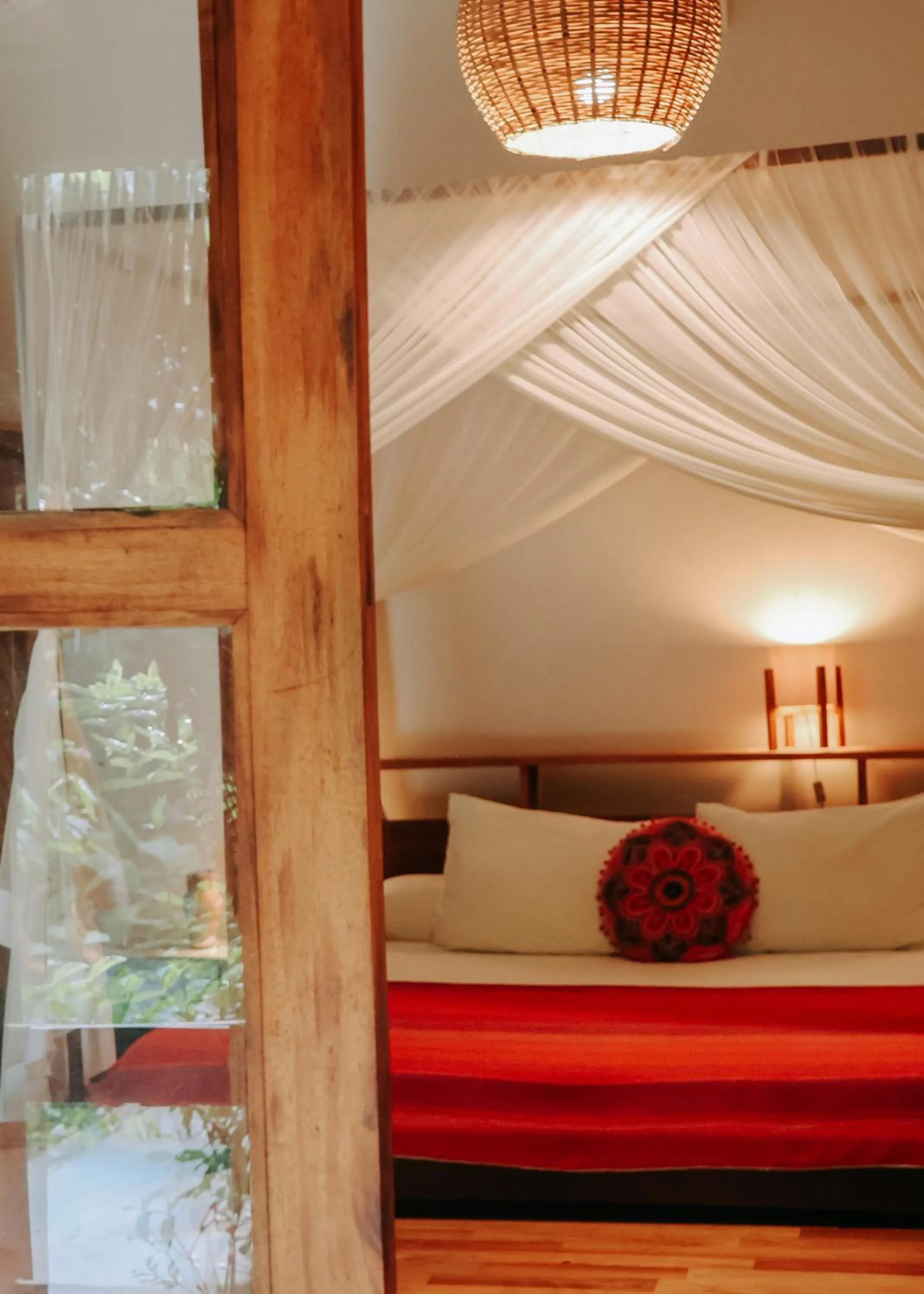 Bed in Na Villa dos Algodões