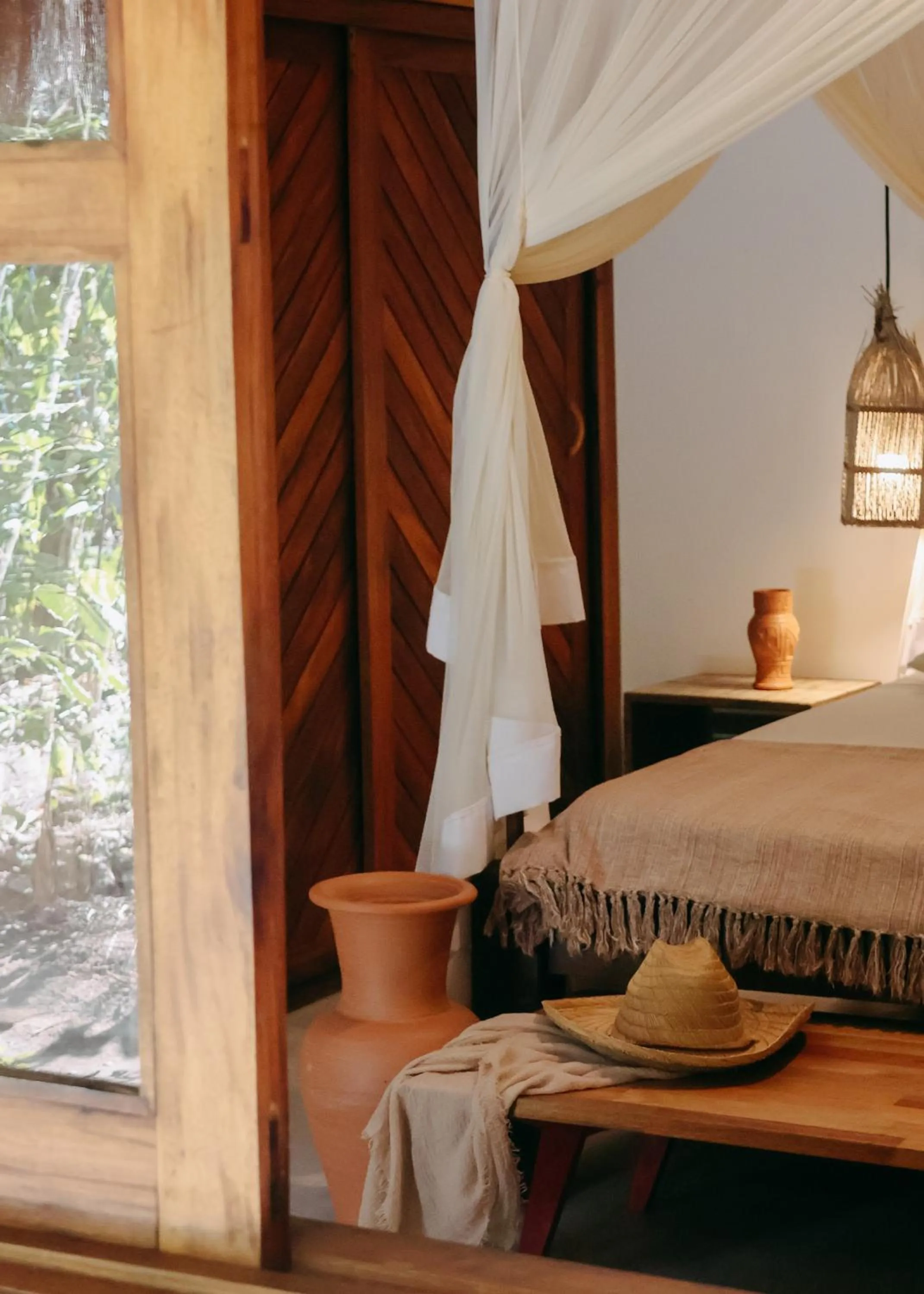 Bed in Na Villa dos Algodões