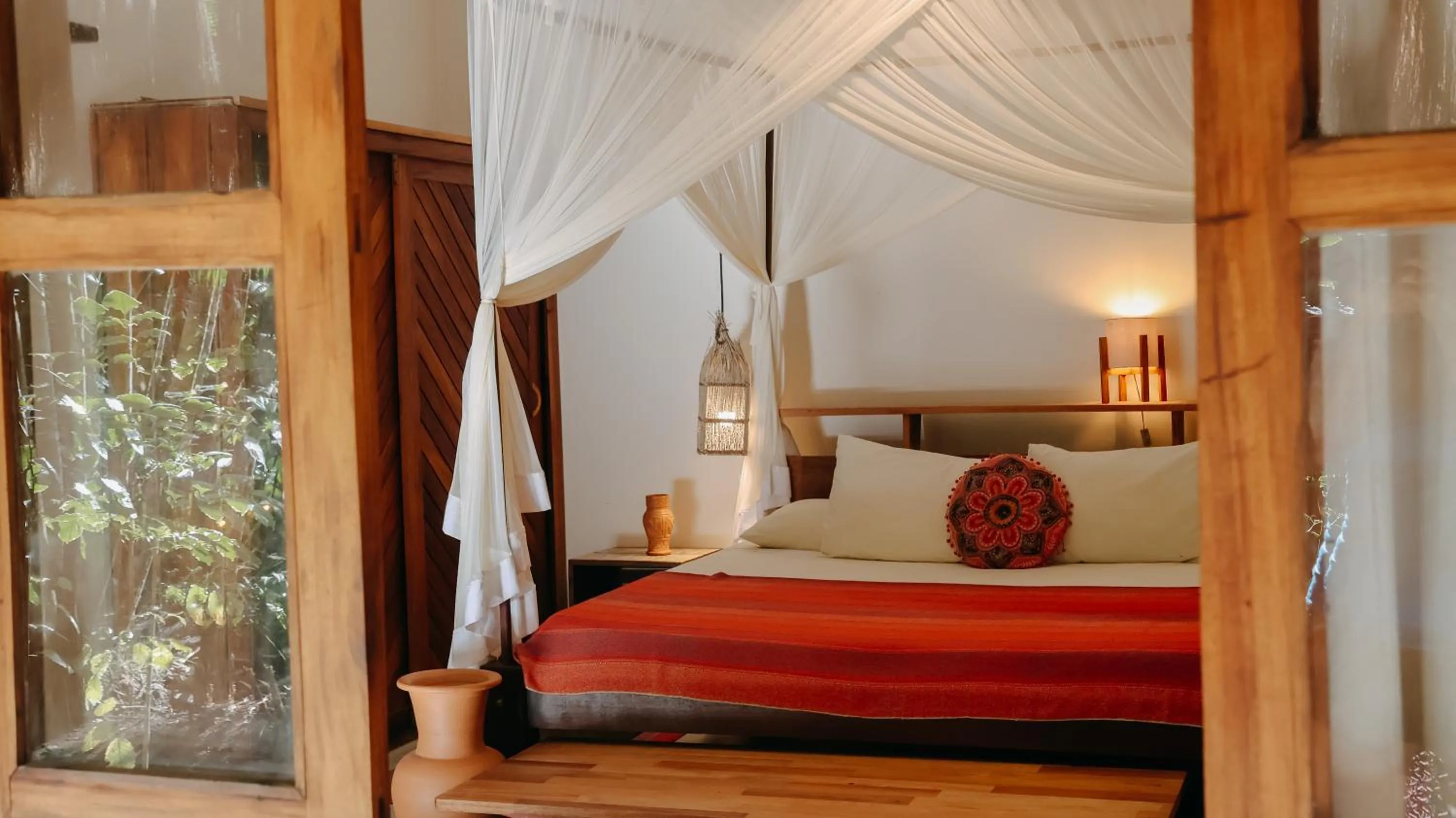 Bed in Na Villa dos Algodões