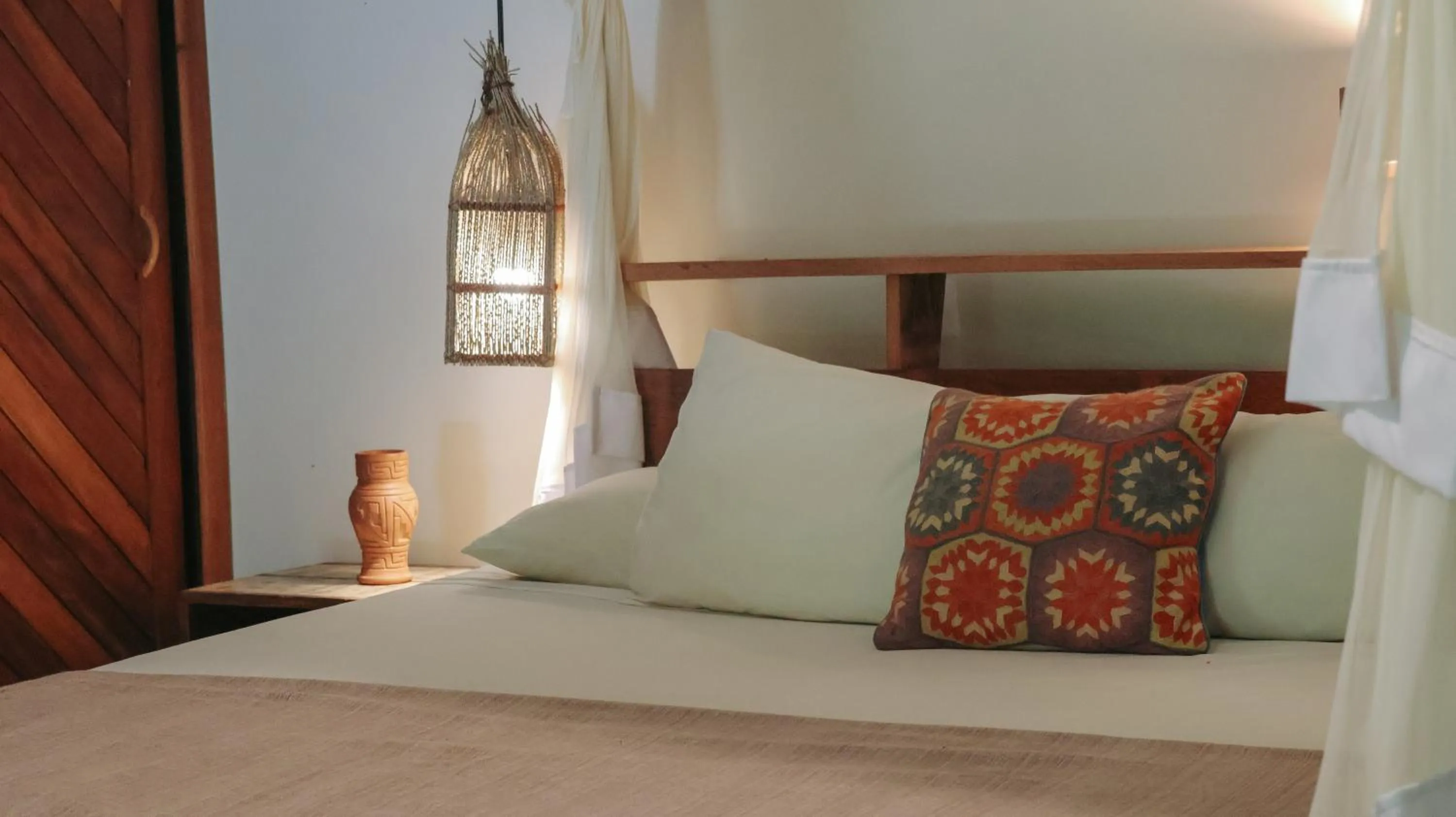 Bed in Na Villa dos Algodões