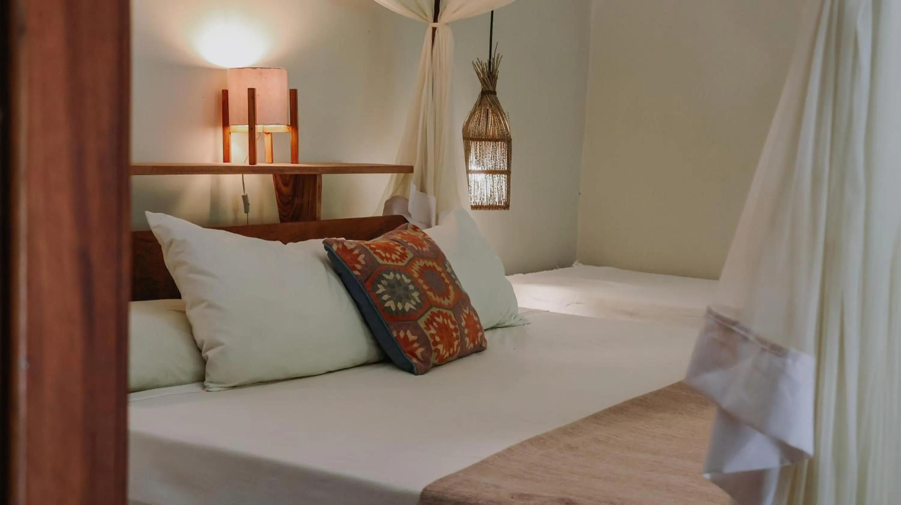 Bed in Na Villa dos Algodões