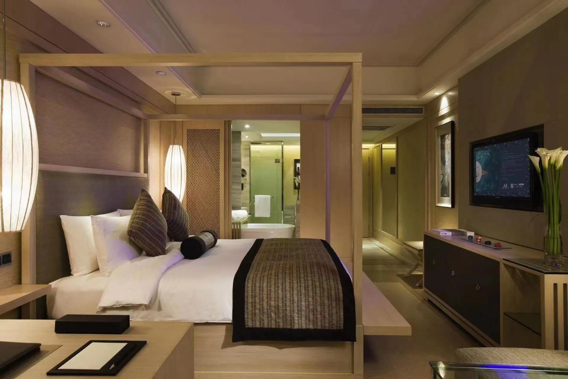 Bed in Hotel Shanghai Sheshan Oriental - Handwritten Collection