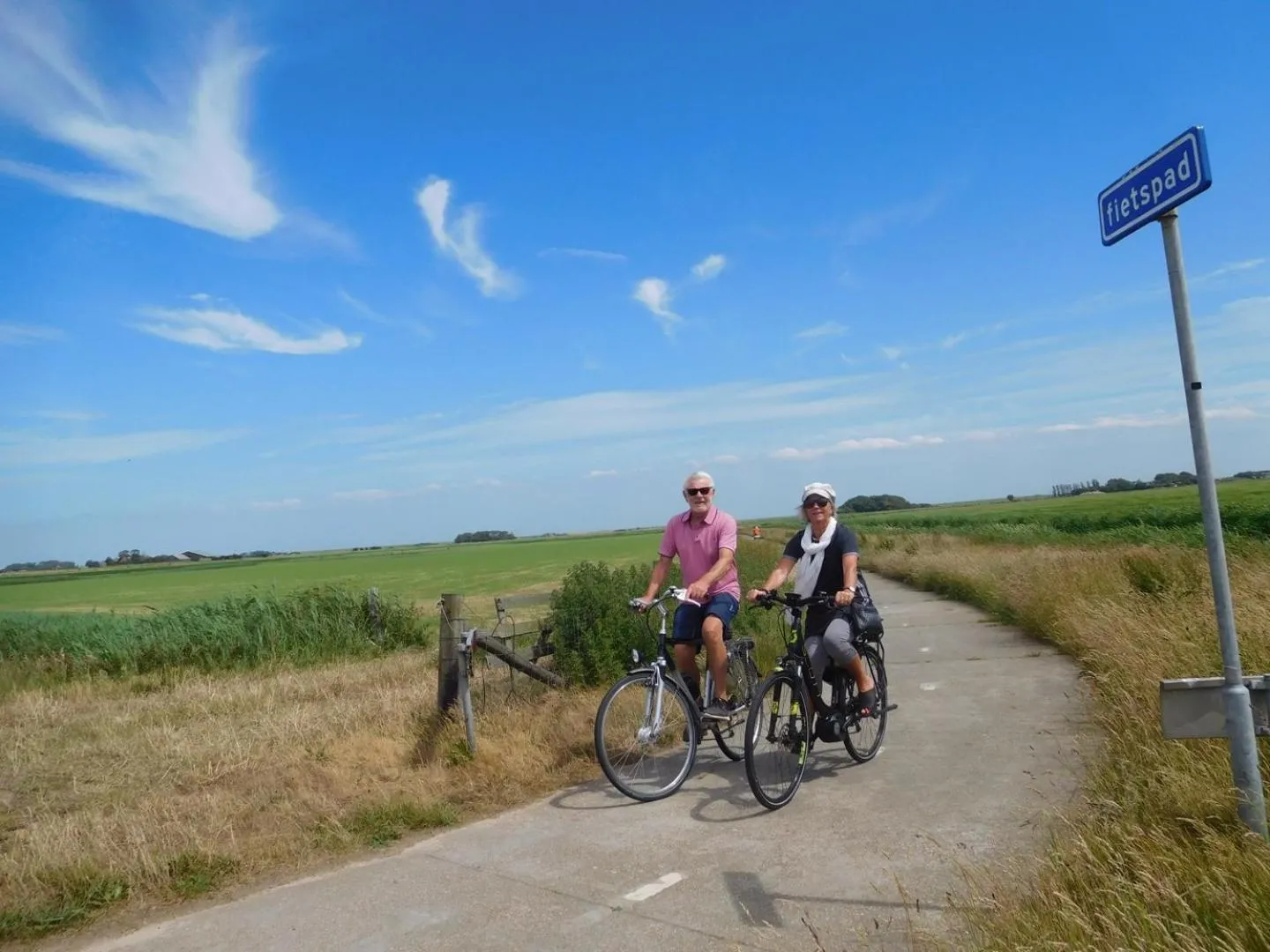 Natural landscape in Bed en Bike Texel
